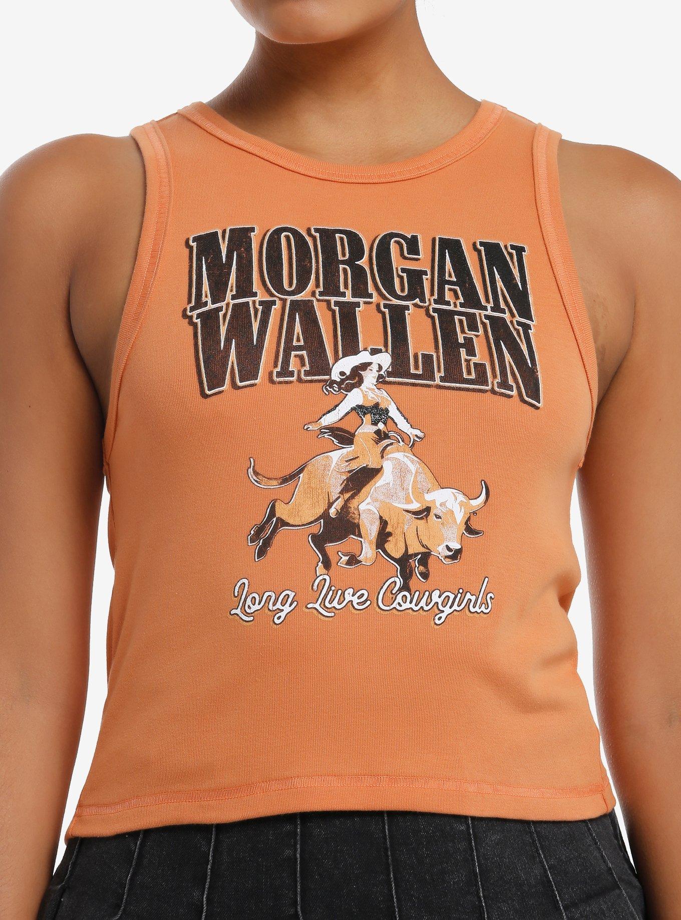 Morgan Wallen Long Live Cowgirls Girls Crop Tank Top, , hi-res