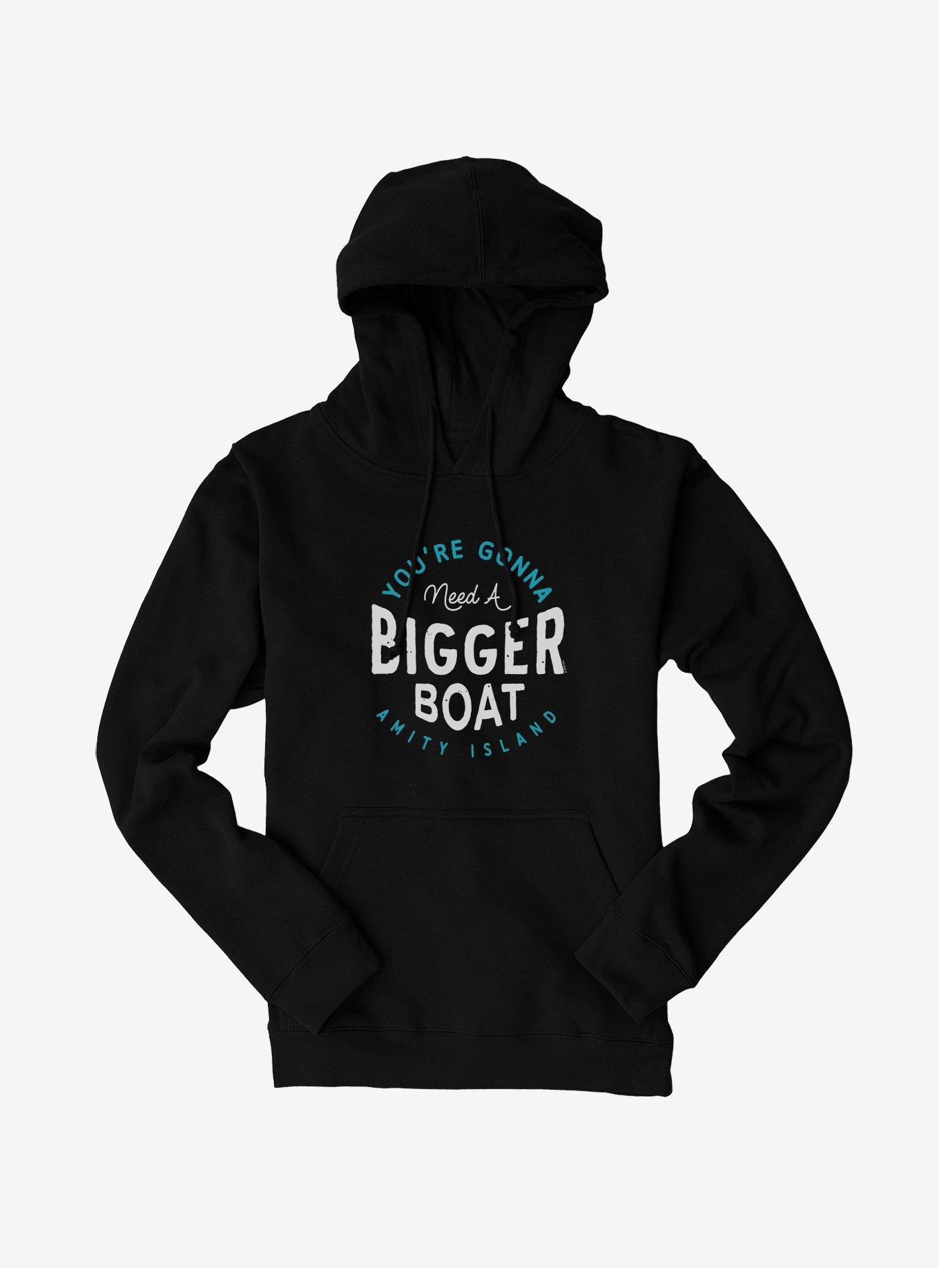 Universal Jaws Bigger Boat Font Hoodie, , hi-res