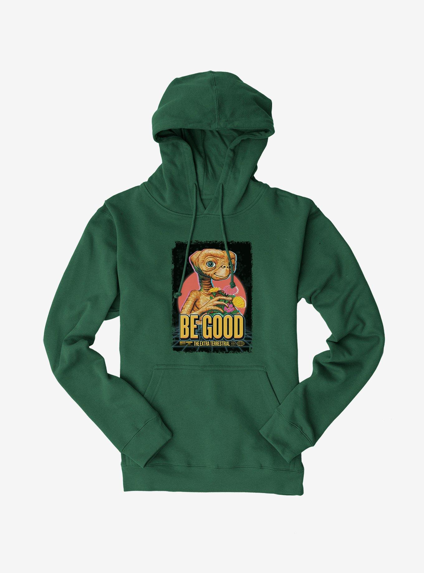 E.T. Be Good Hoodie, FOREST GREEN, hi-res