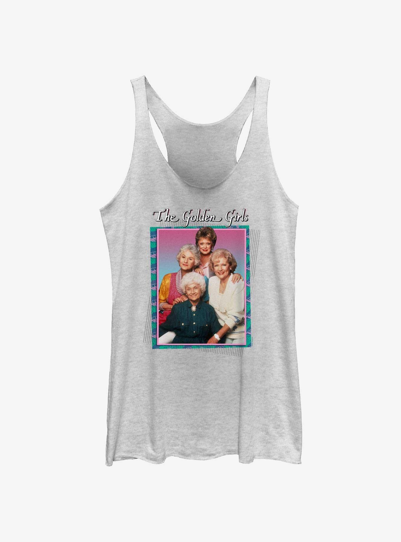 The Golden Girls Group Portrait Retro Girls Tank, , hi-res