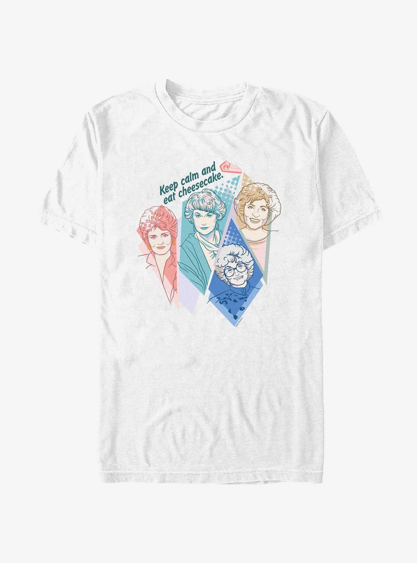 The Golden Girls Keep Calm T-Shirt, WHITE, hi-res