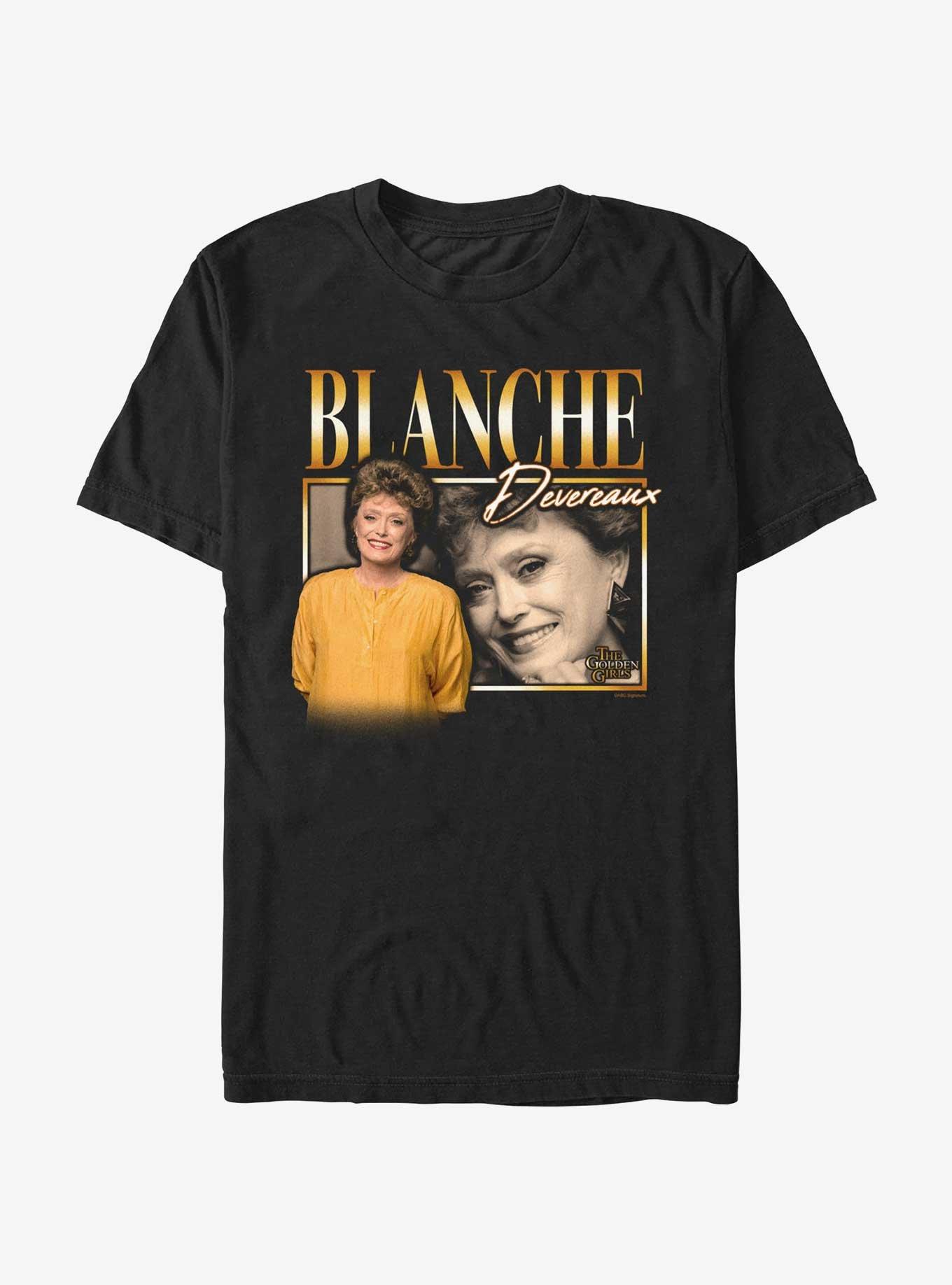 The Golden Girls Blanche Retro T-Shirt, BLACK, hi-res