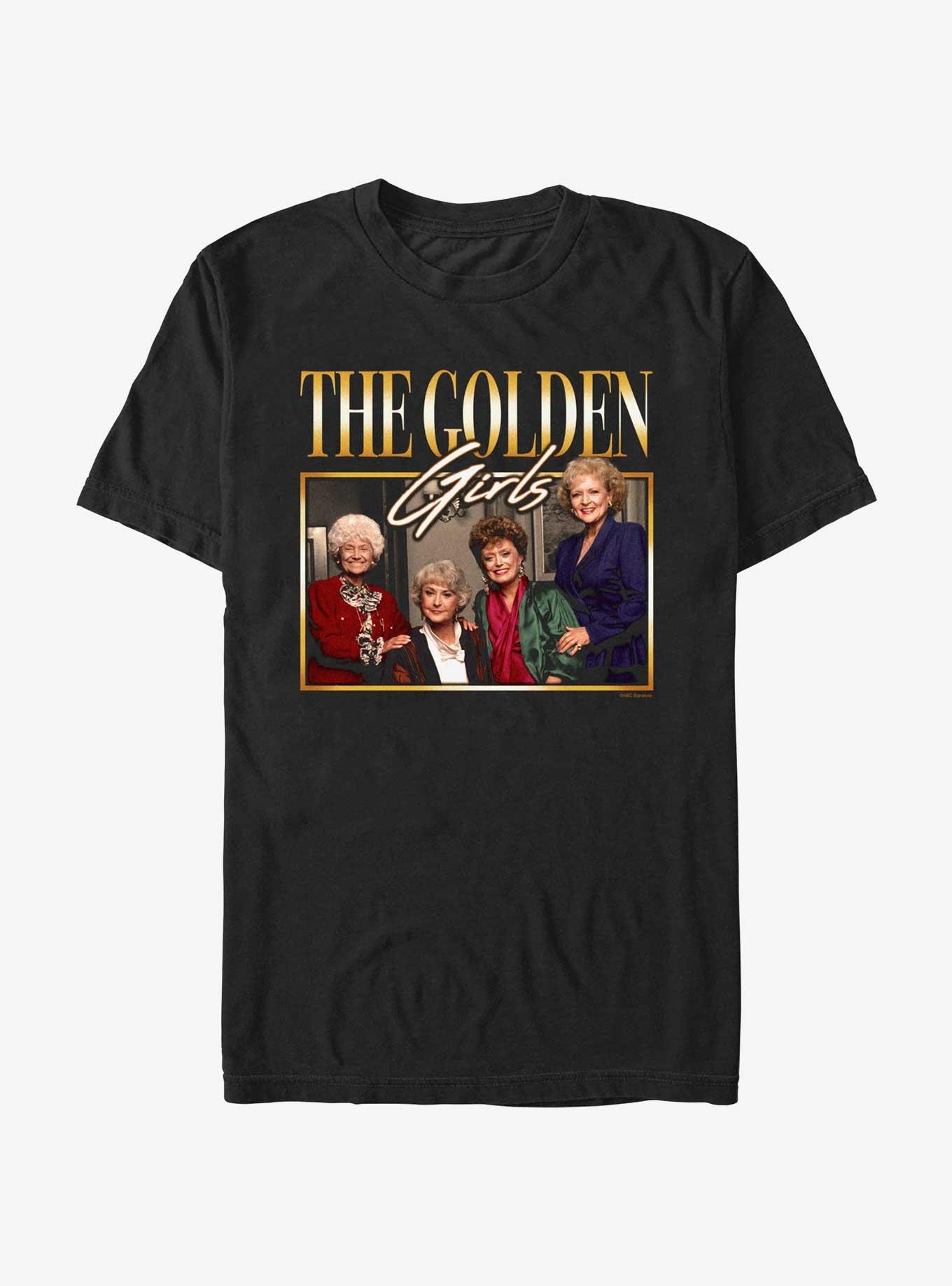 The Golden Girls Group Pose Retro T-Shirt, , hi-res