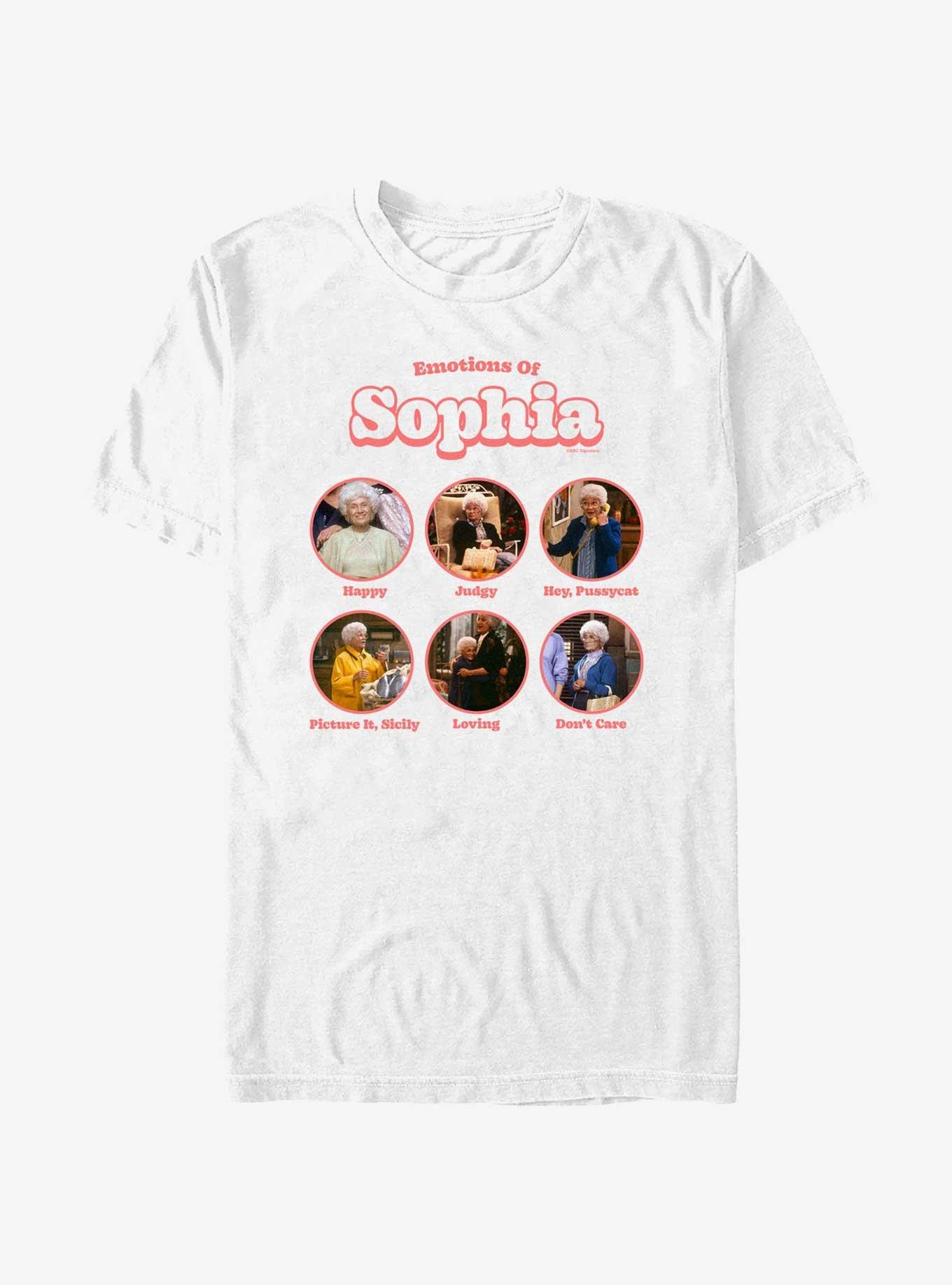 The Golden Girls Emotions Of Sophia T-Shirt, , hi-res
