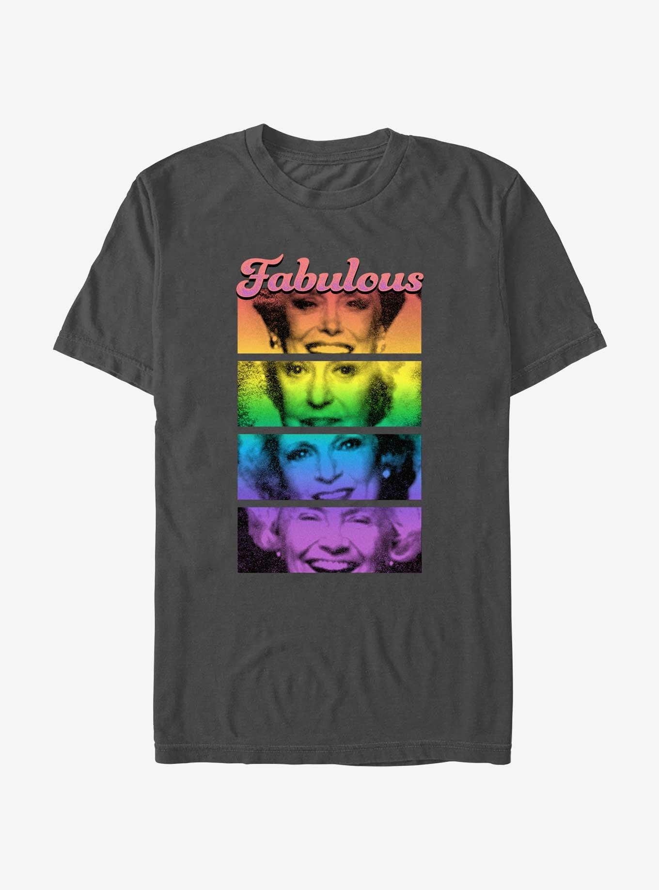 The Golden Girls Fabulous Queens T-Shirt, CHARCOAL, hi-res