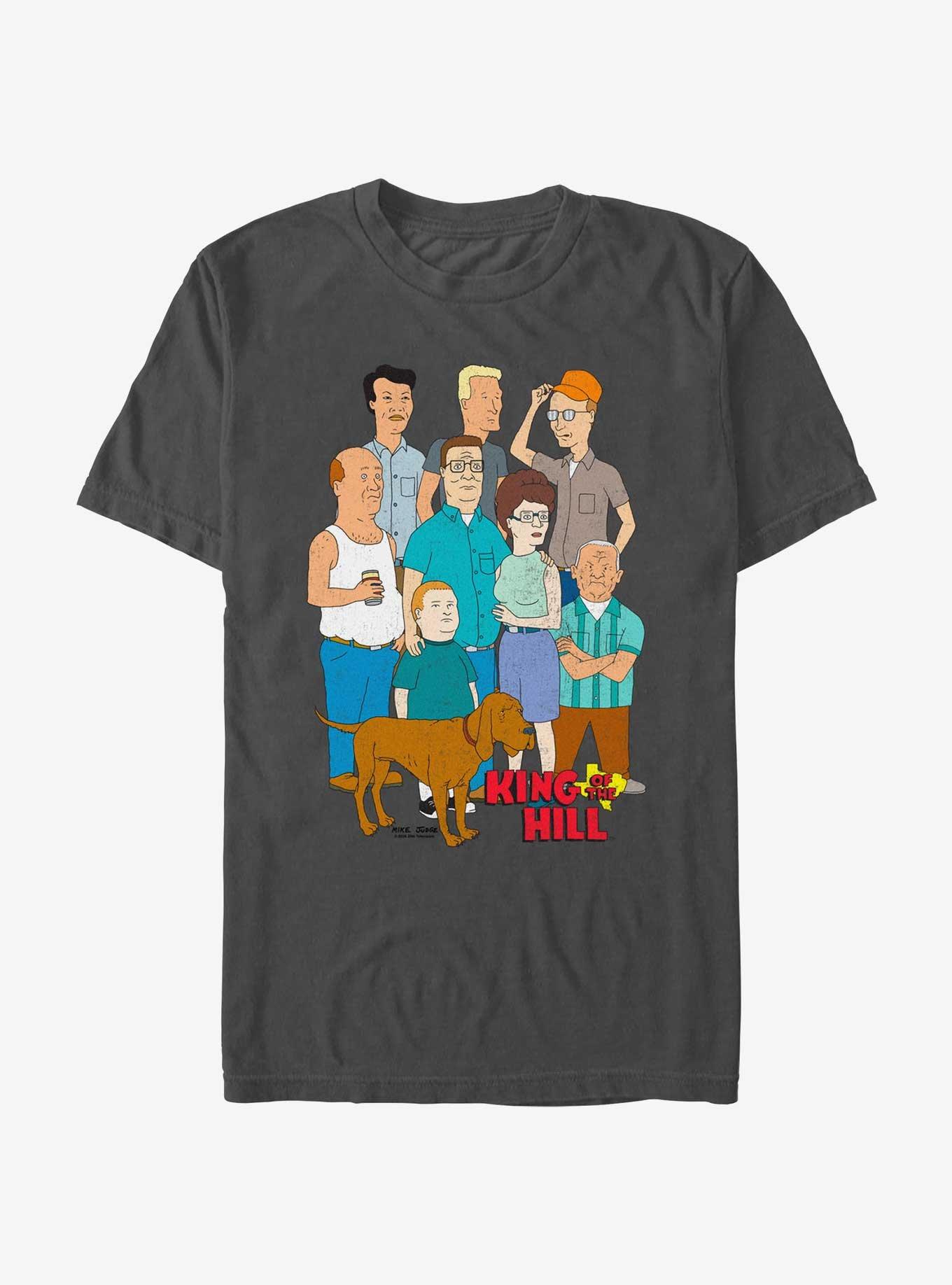 King of the Hill Group Pose T-Shirt, , hi-res