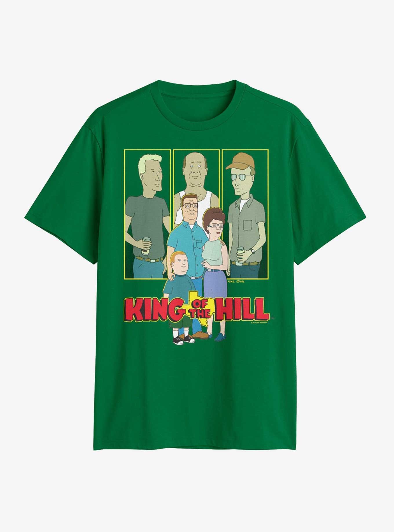 King of the Hill Gang Panels T-Shirt, , hi-res