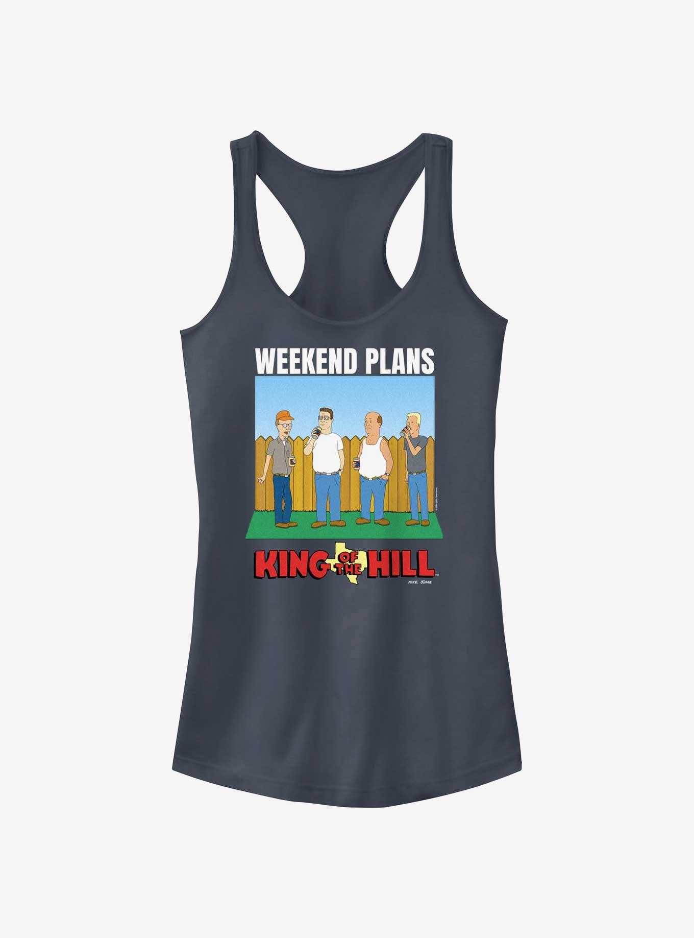King of the Hill Weekend Plans Girls Tank