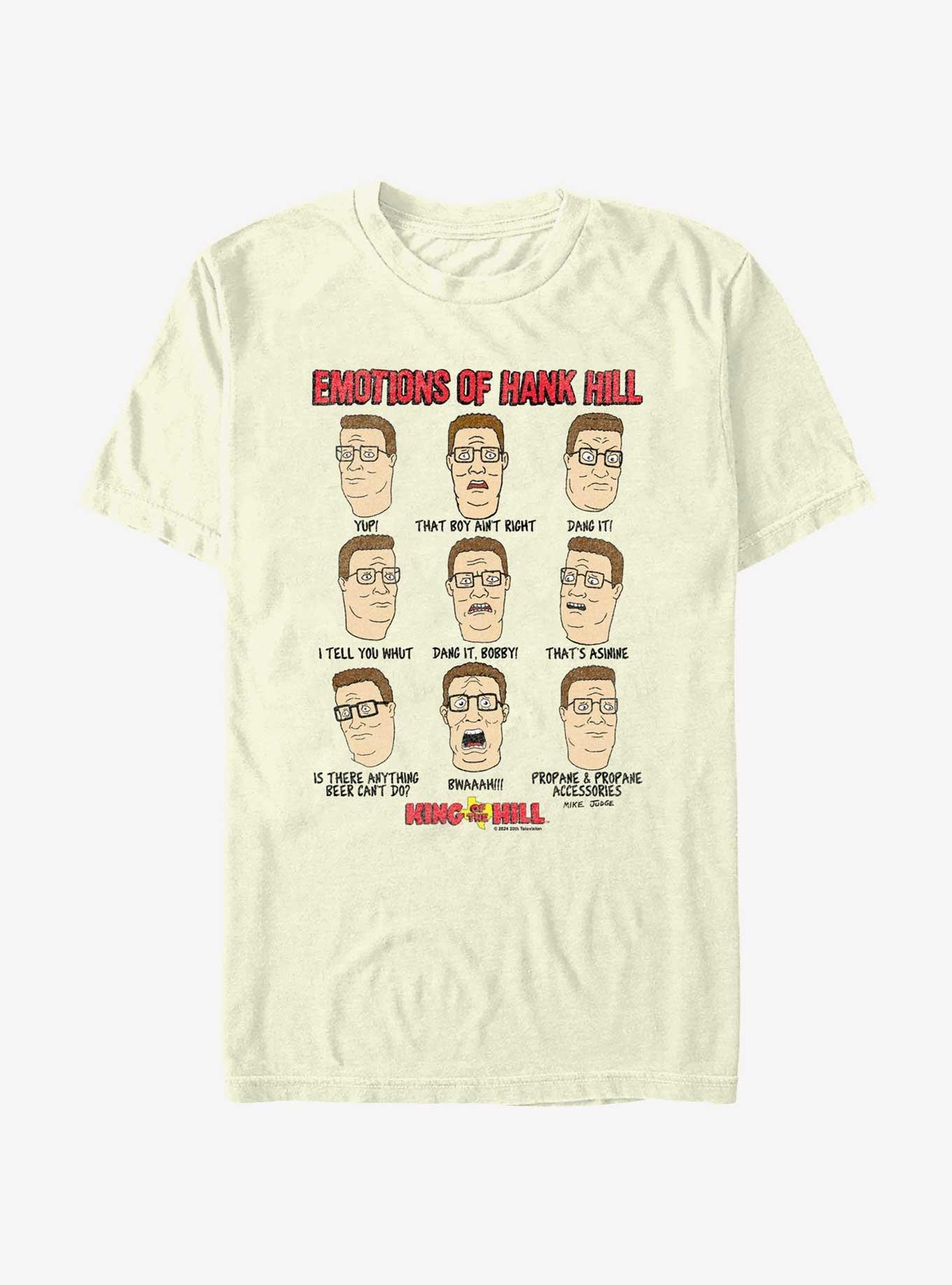 King of the Hill Emotions Of Hank Hill T-Shirt, , hi-res