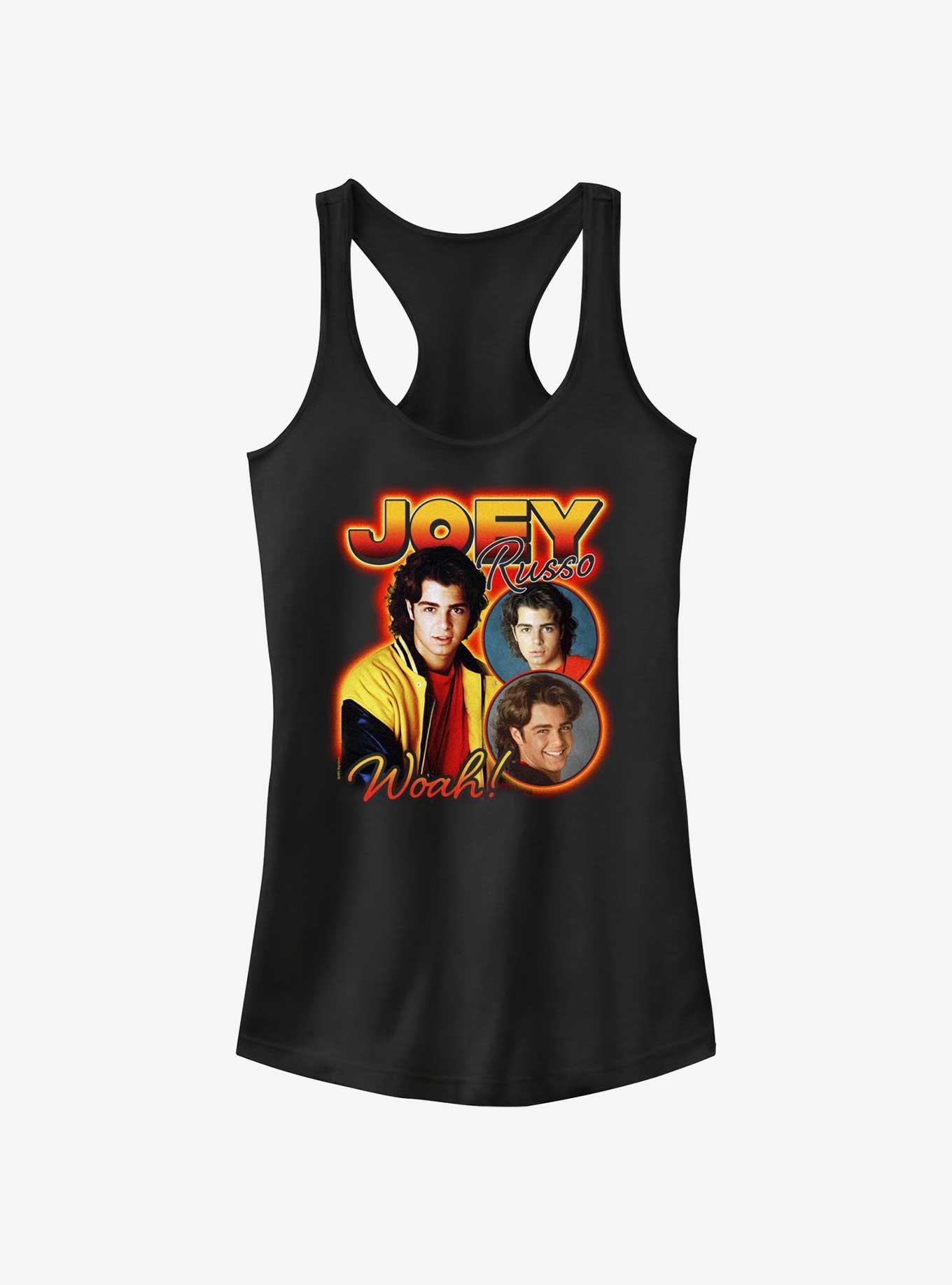 Blossom Joey Retro Girls Tank, BLACK, hi-res