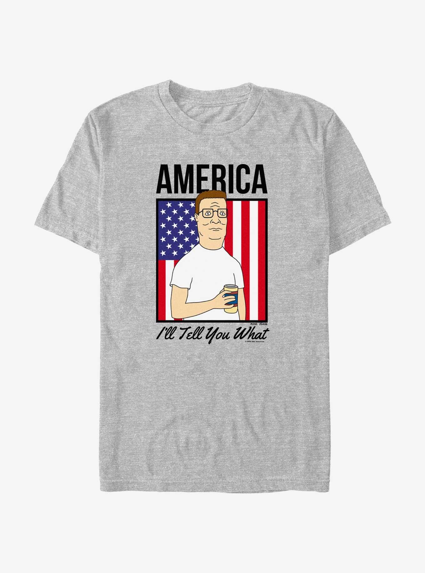 King of the Hill America Hank Hill Tell You What T-Shirt, , hi-res