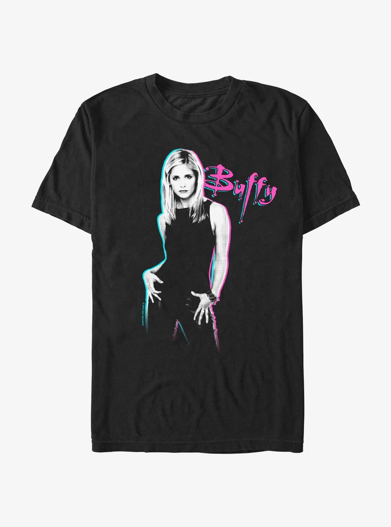 Buffy The Vampire Slayer Retro T-Shirt, , hi-res