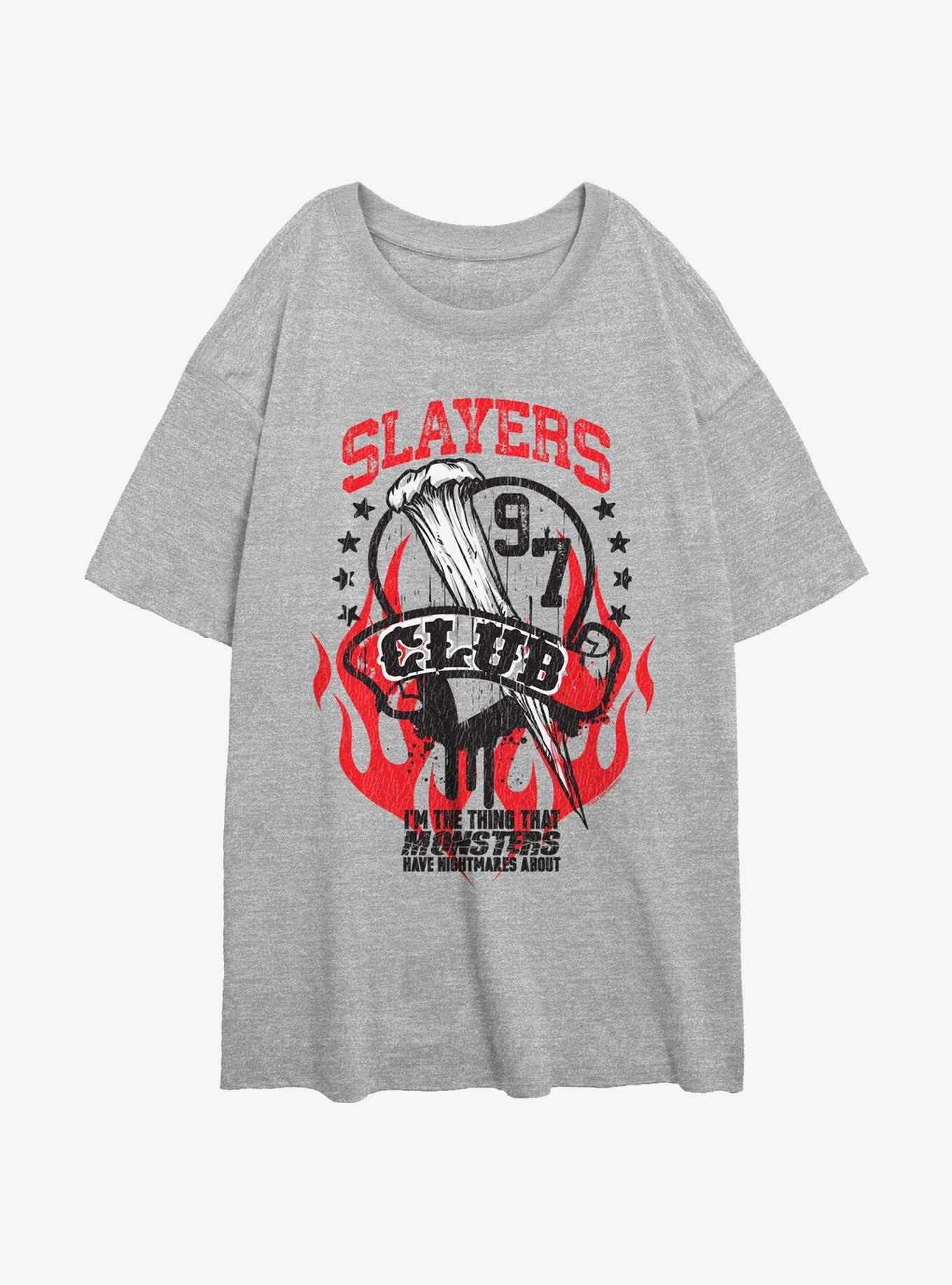 Buffy The Vampire Slayer Slayers Club Girls Oversized T-Shirt, , hi-res