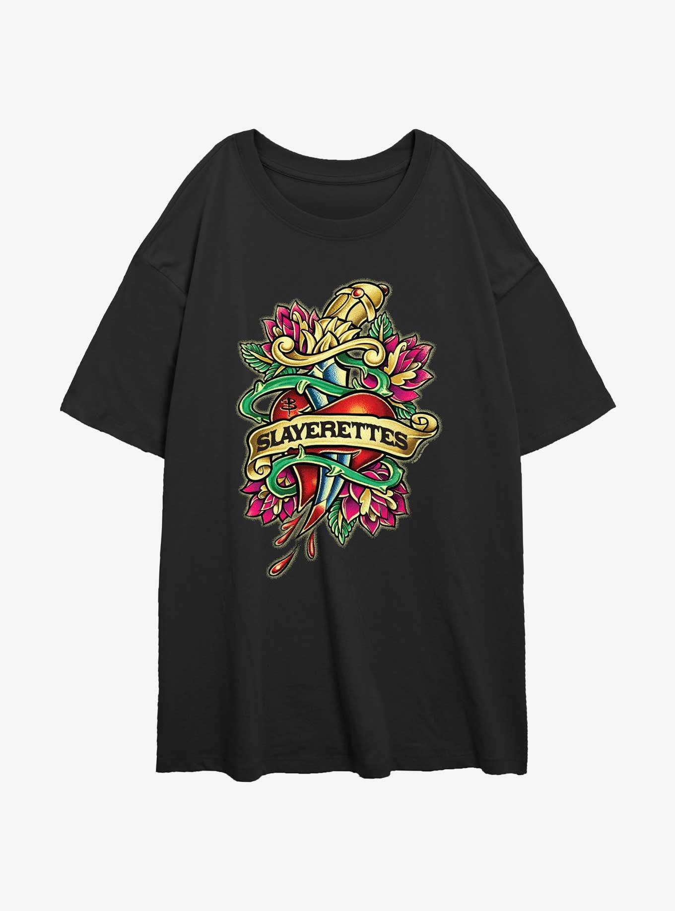 Buffy The Vampire Slayer Slayerettes Girls Oversized T-Shirt, , hi-res