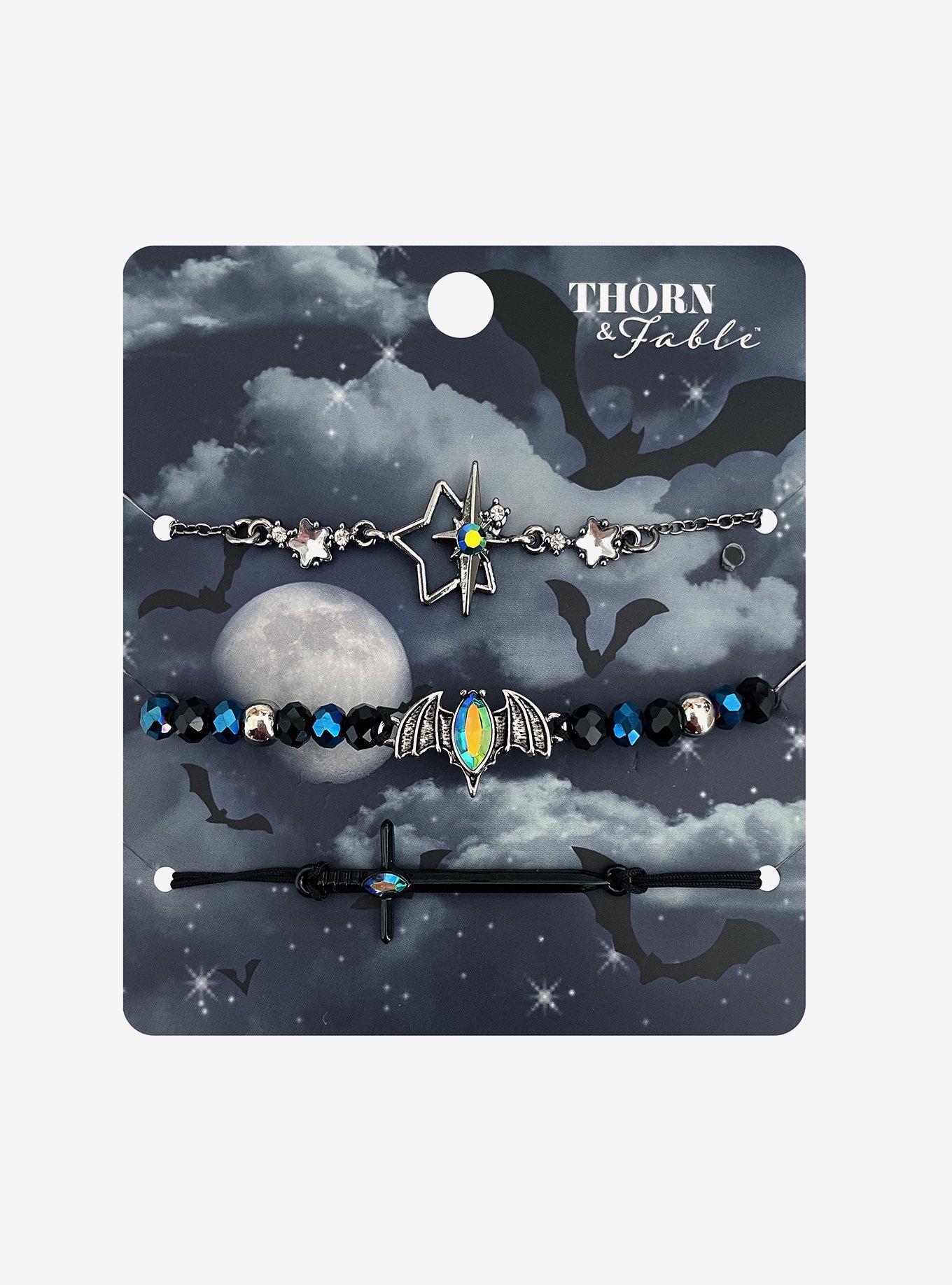 Thorn & Fable Star Bat Dagger Bracelet Set, , hi-res