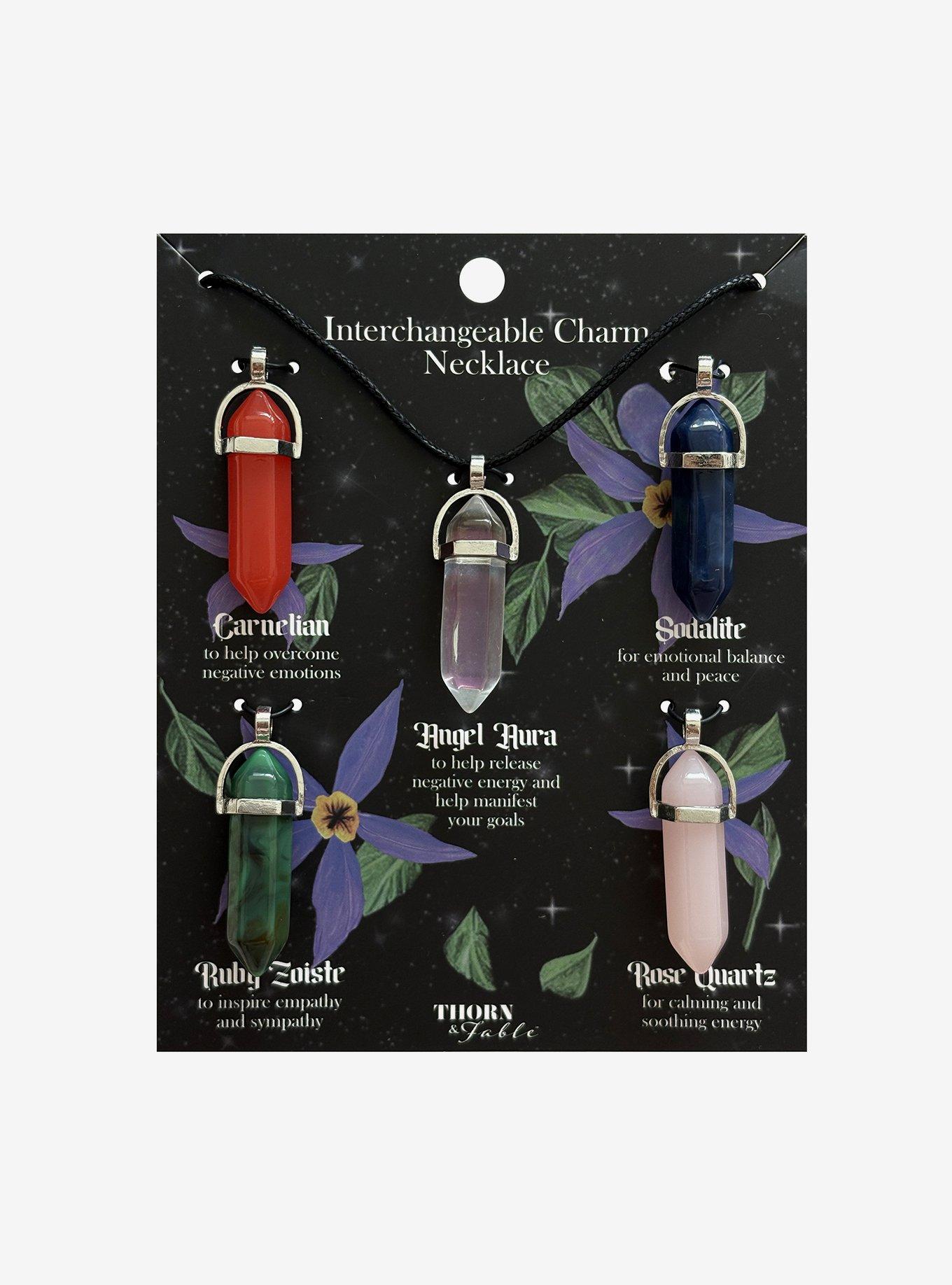 Thorn & Fable Interchangeable Crystal Necklace, , hi-res