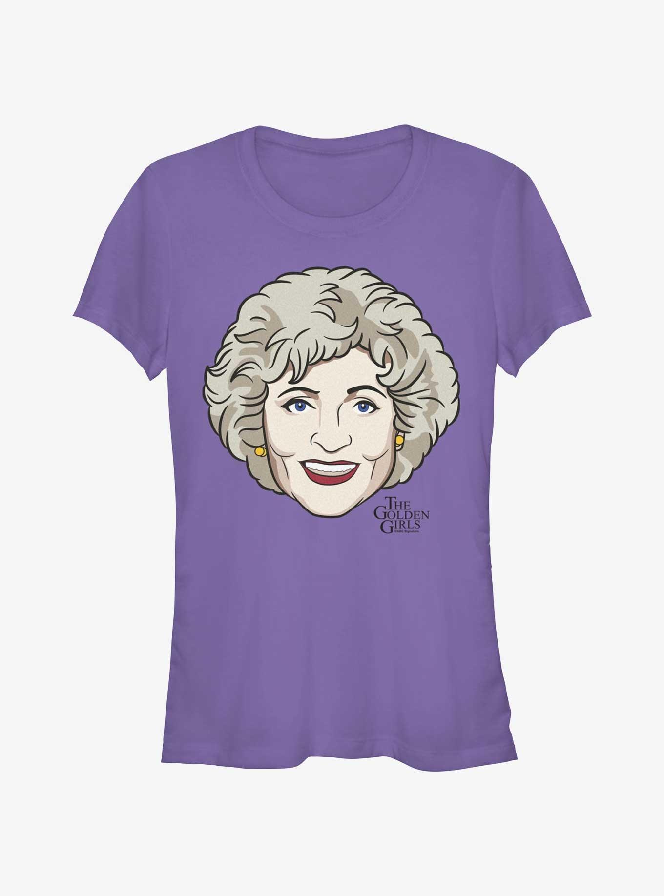 The Golden Girls Rose Big face Girls T-Shirt, , hi-res