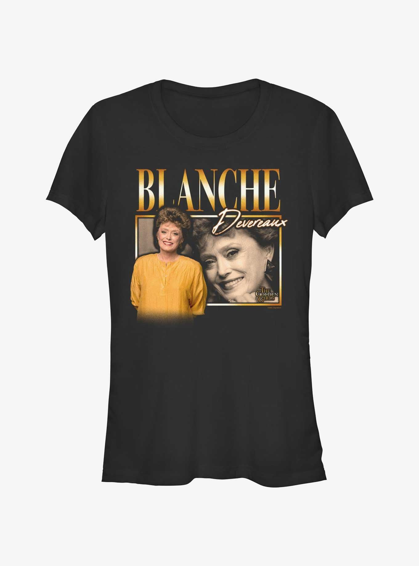 The Golden Girls Blanche Retro Girls T-Shirt, , hi-res