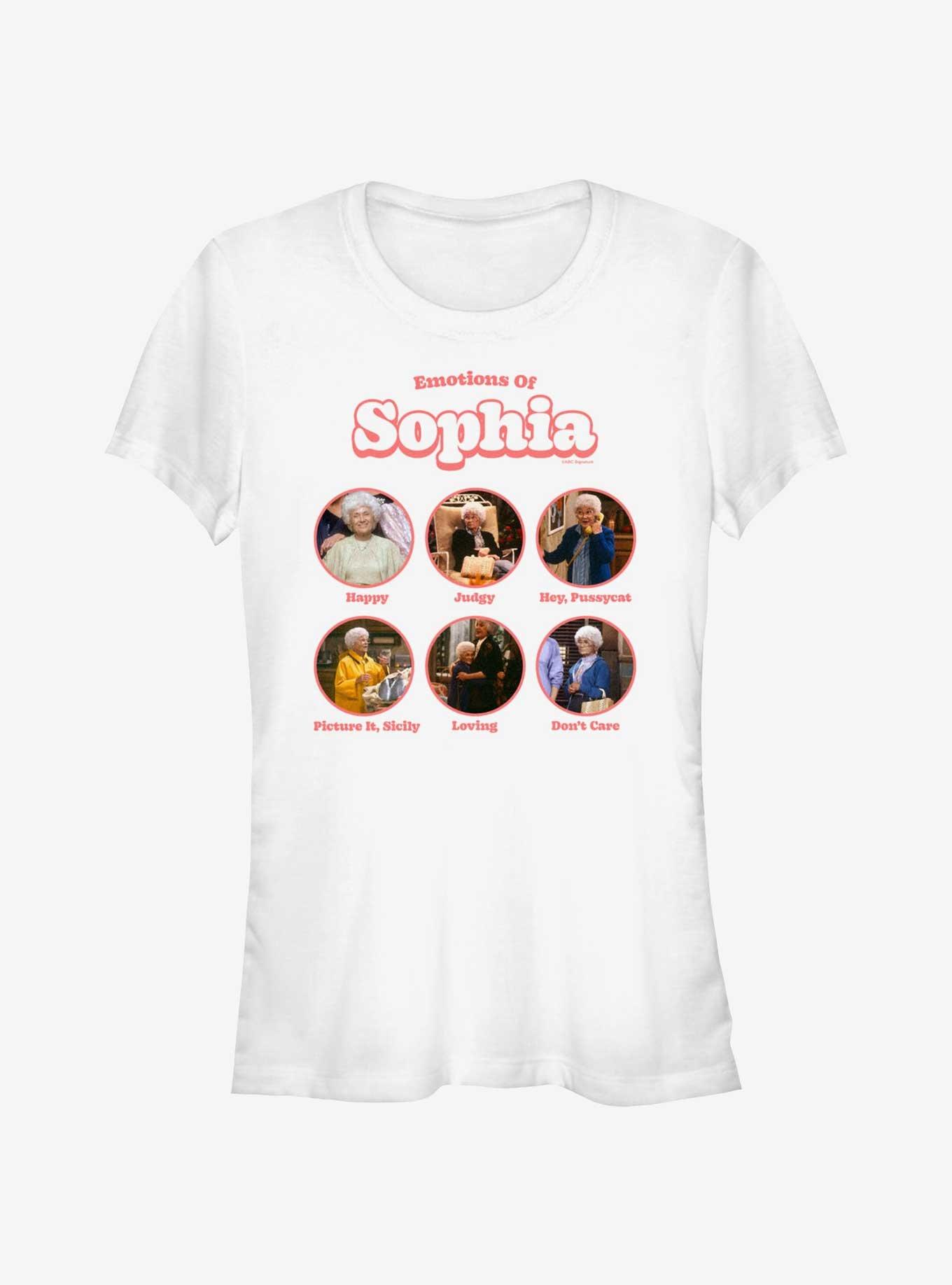 The Golden Girls Emotions Of Sophia Girls T-Shirt, WHITE, hi-res