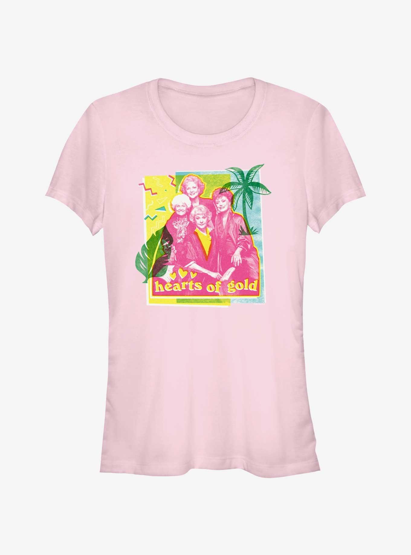 The Golden Girls Hearts Of Gold Girls T-Shirt, , hi-res