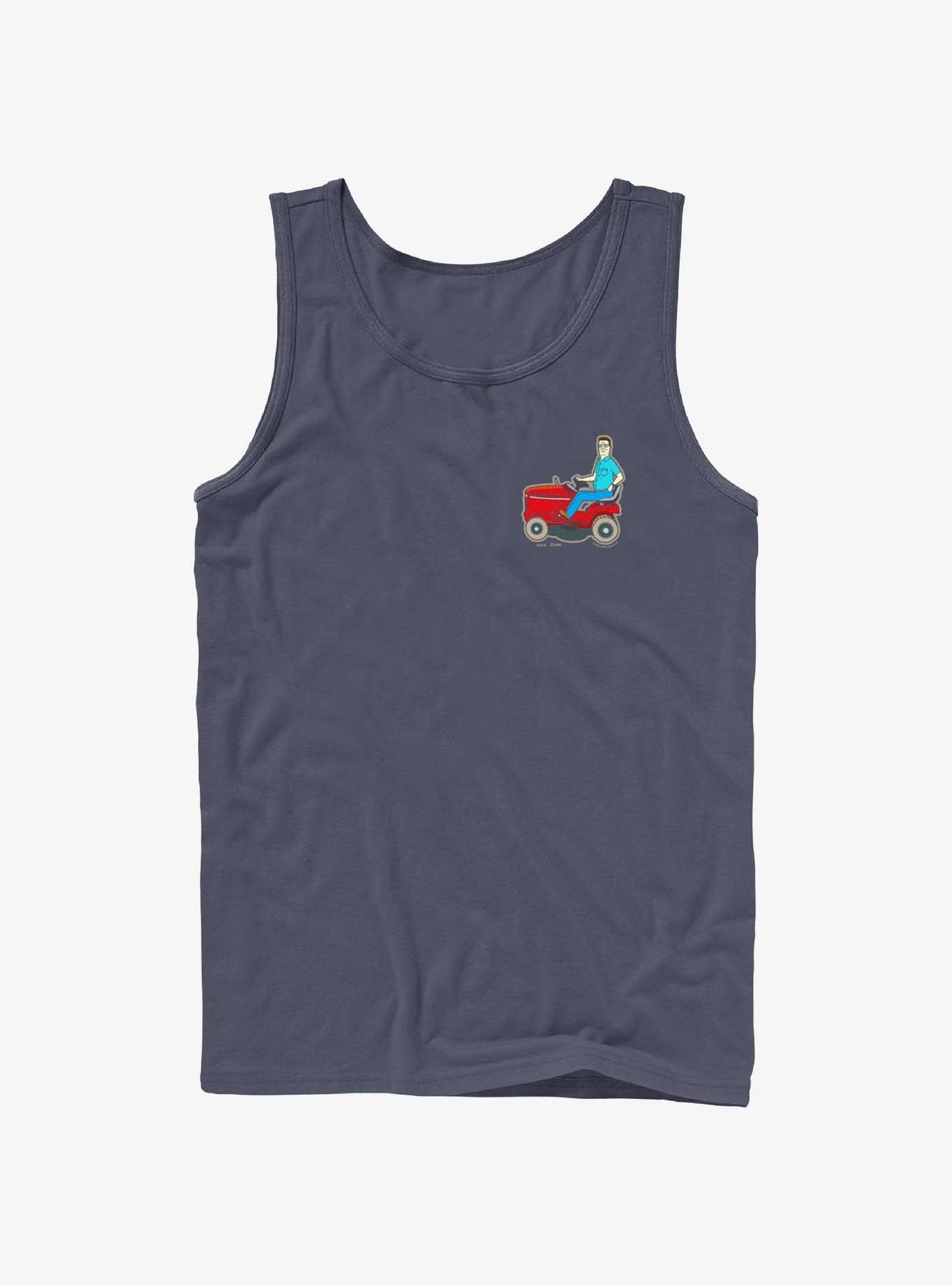 King of the Hill Hank Hill Mows Tank, NAVY, hi-res