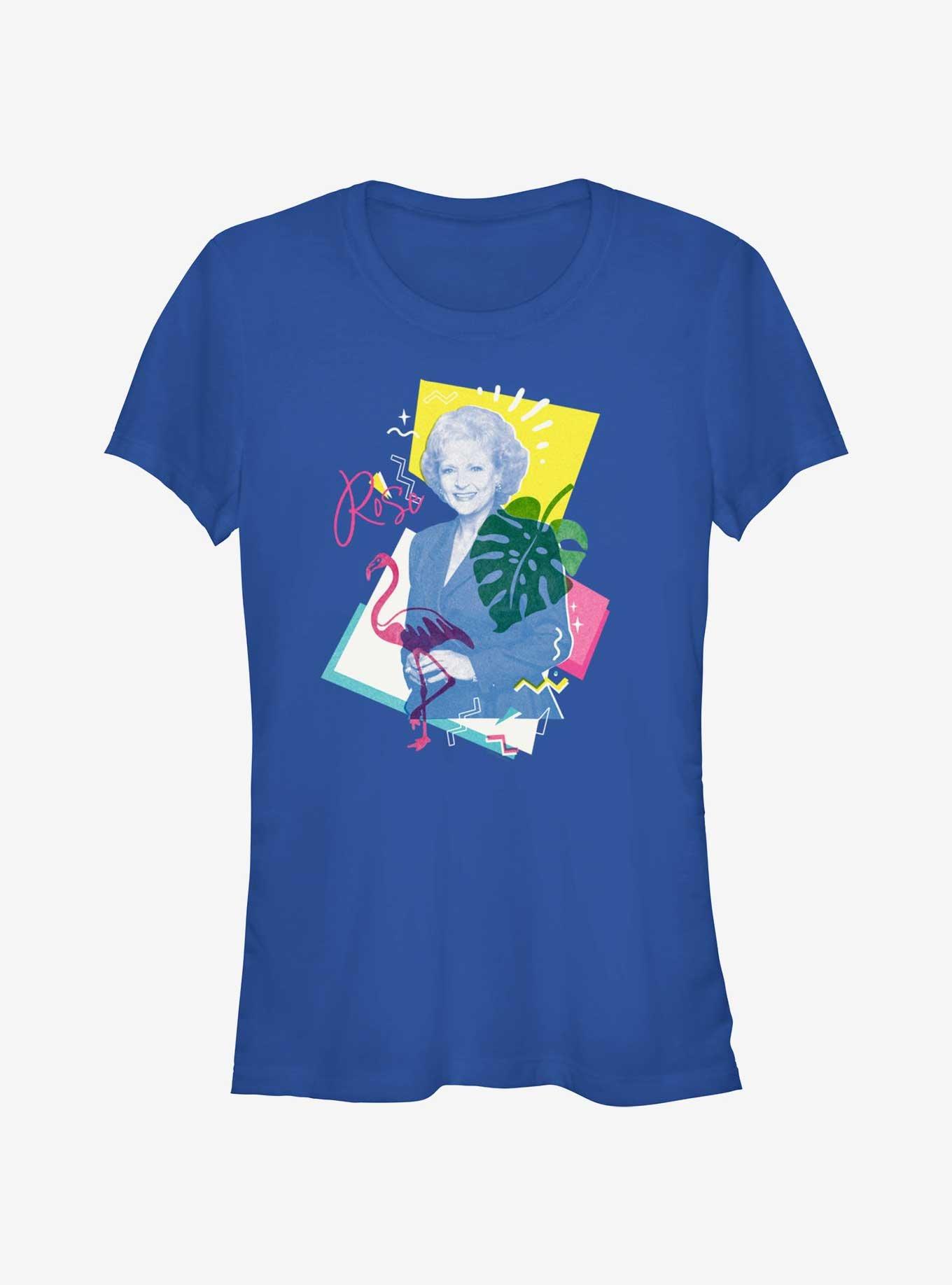 The Golden Girls Rose Nylund Retro Girls T-Shirt, ROYAL, hi-res