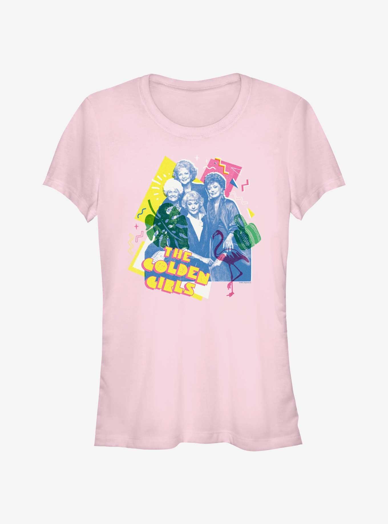 The Golden Girls Group Retro Girls T-Shirt