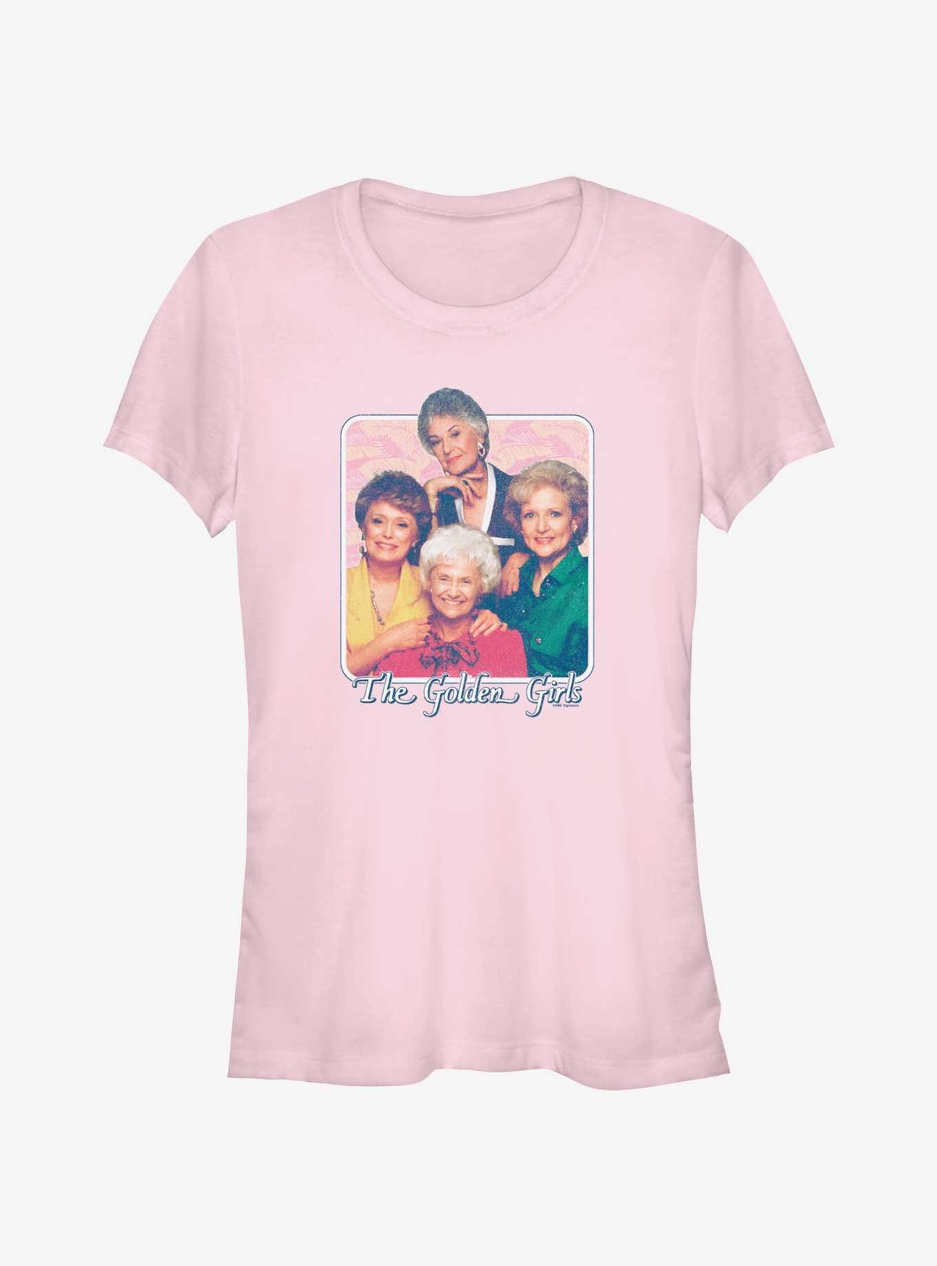 The Golden Girls Group Portrait Girls T-Shirt, , hi-res