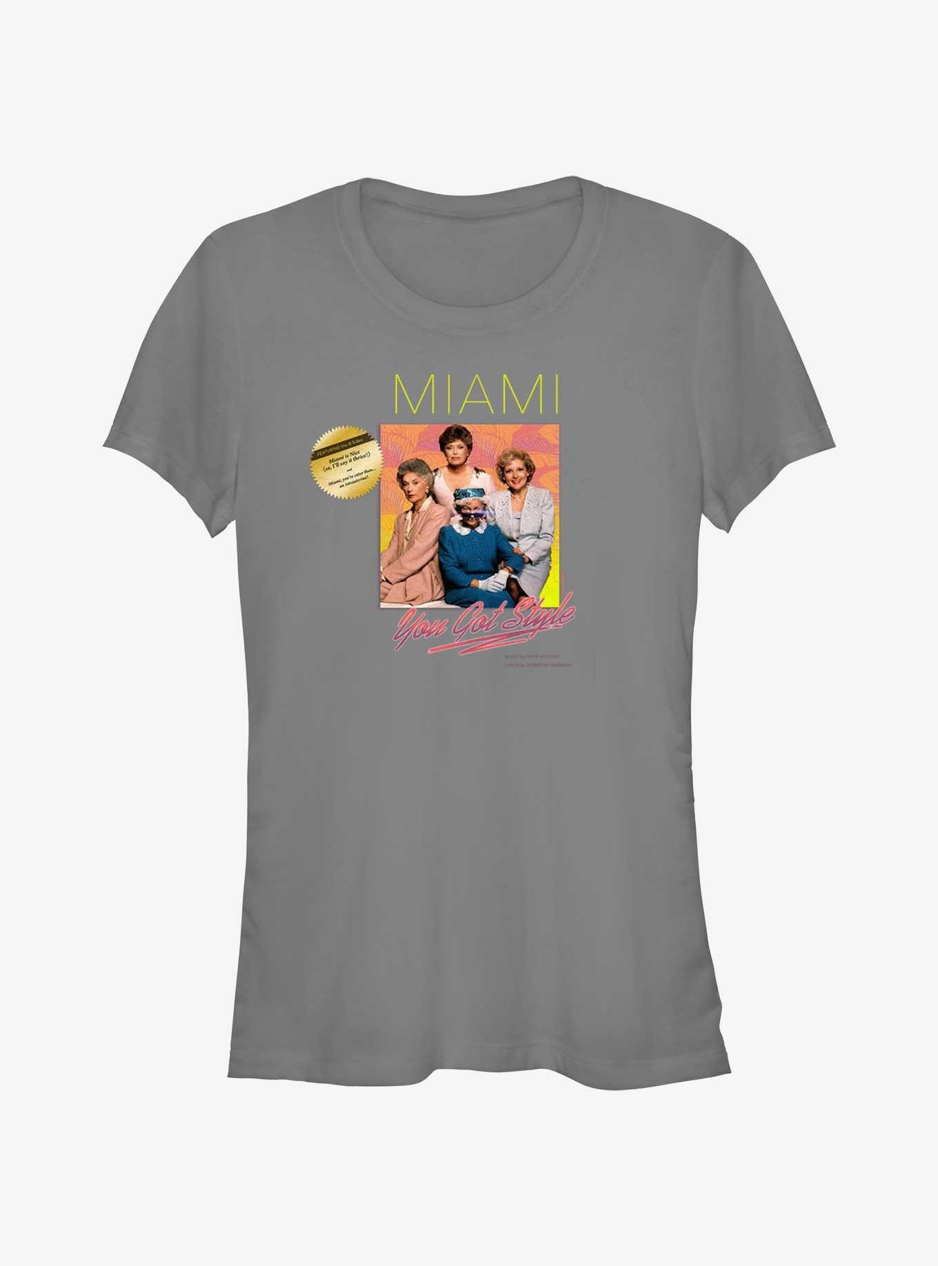 The Golden Girls You Got Style Girls T-Shirt, CHARCOAL, hi-res