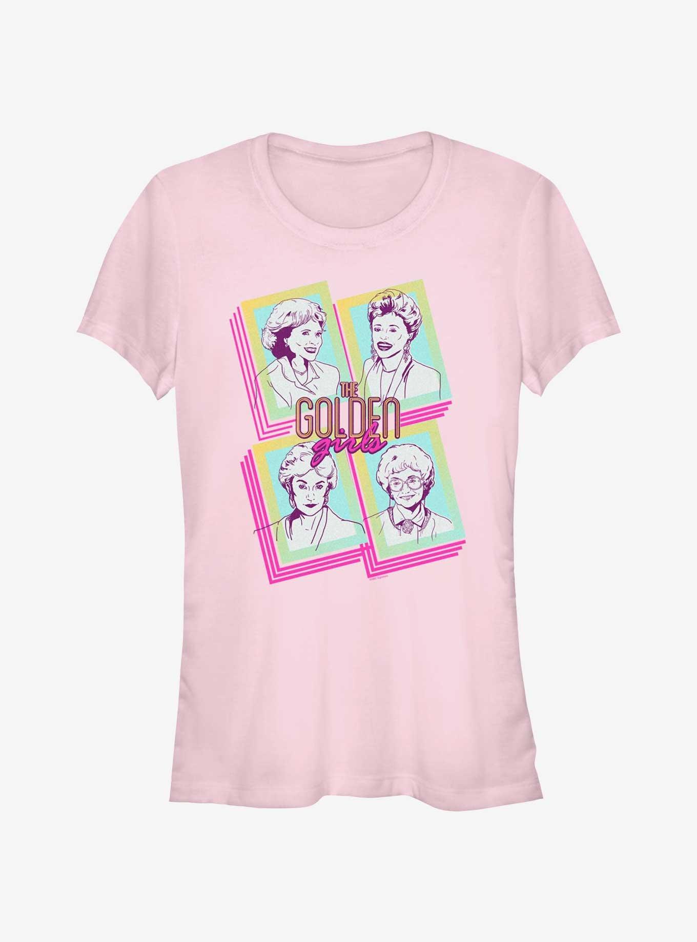 The Golden Girls Boxed Up Girls T-Shirt, LIGHT PINK, hi-res