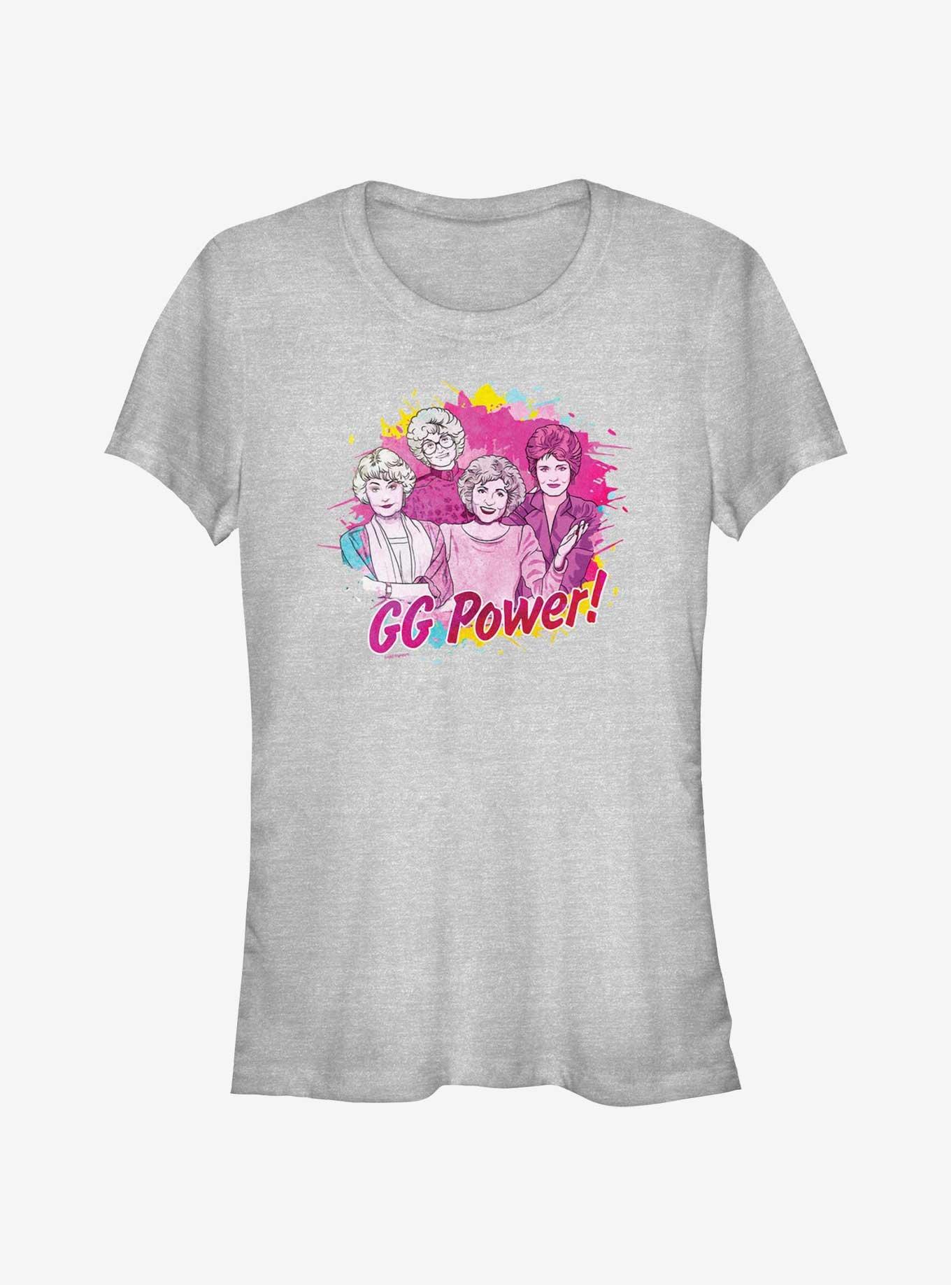 The Golden Girls Portrait Splash Girls T-Shirt, , hi-res