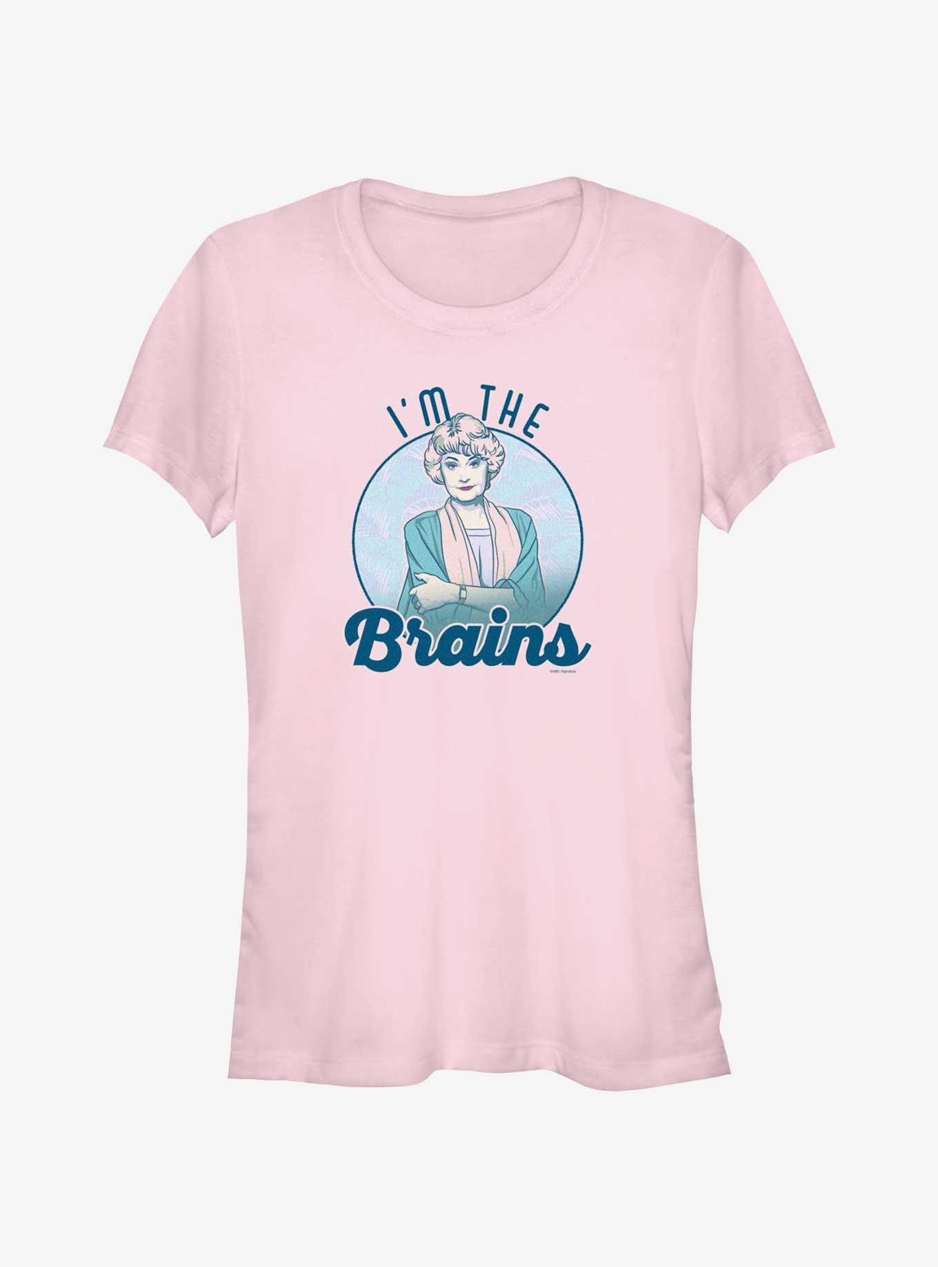 The Golden Girls I'm The Brains Girls T-Shirt, LIGHT PINK, hi-res