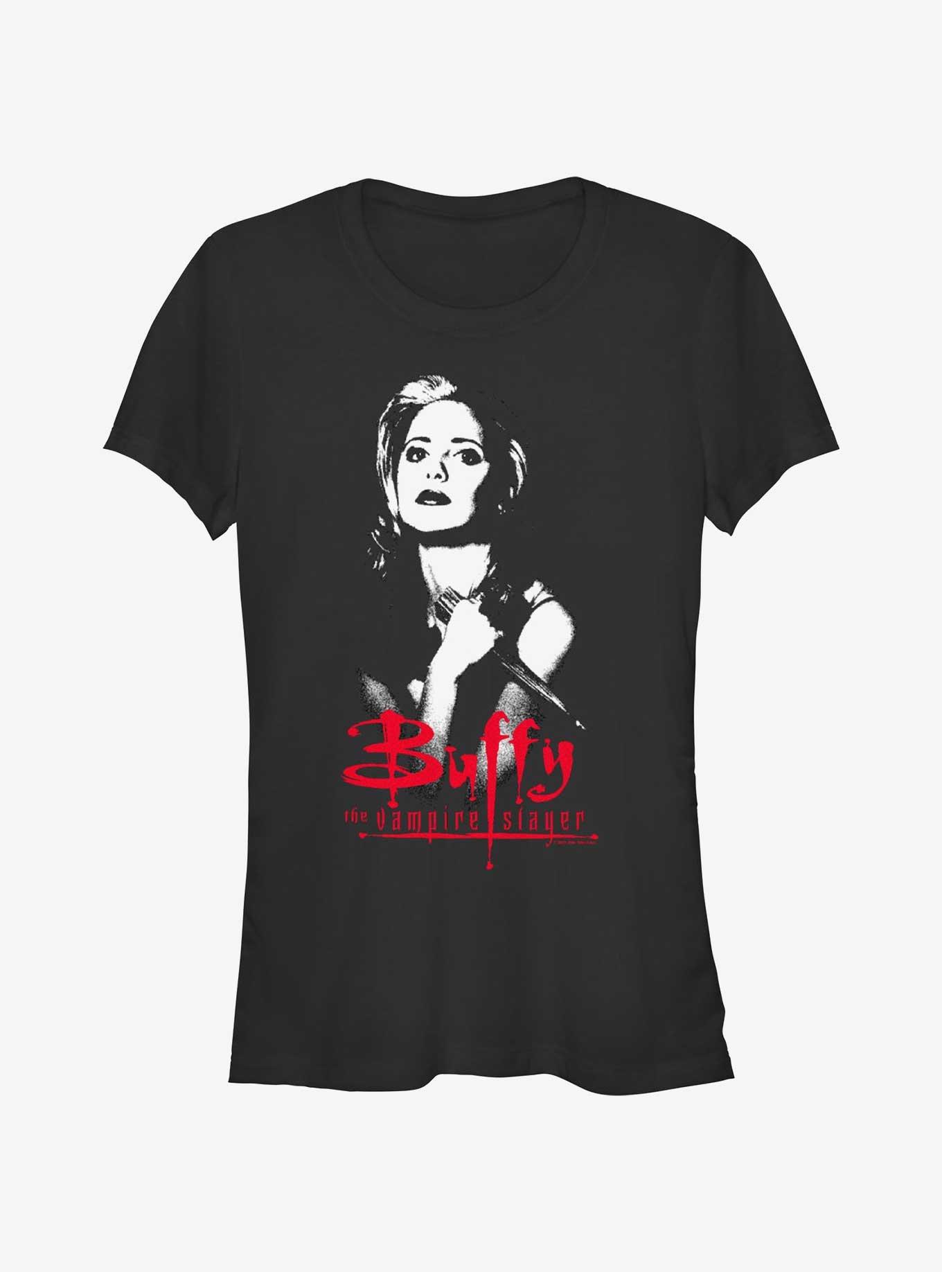 Buffy The Vampire Slayer Buffy Stake Girls T-Shirt