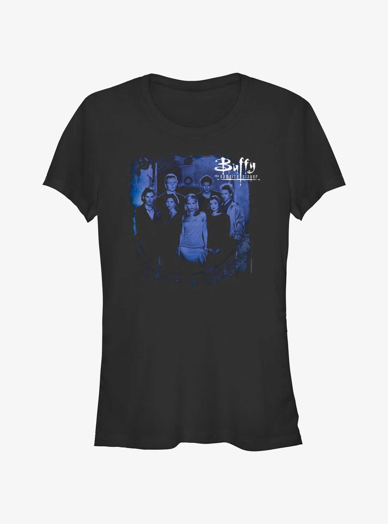 Buffy The Vampire Slayer Poster Girls T-Shirt, BLACK, hi-res