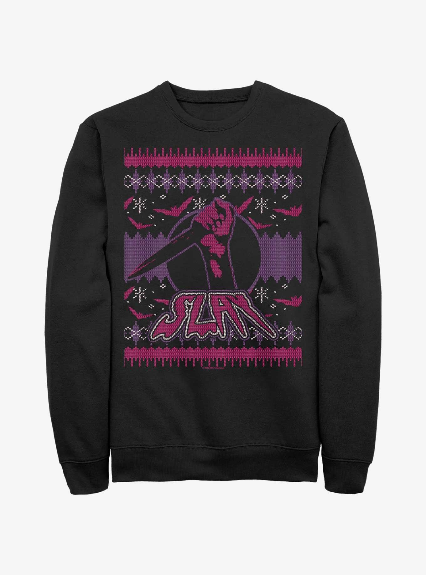 Buffy The Vampire Slayer Slay Ugly Chirstmas Sweatshirt, , hi-res