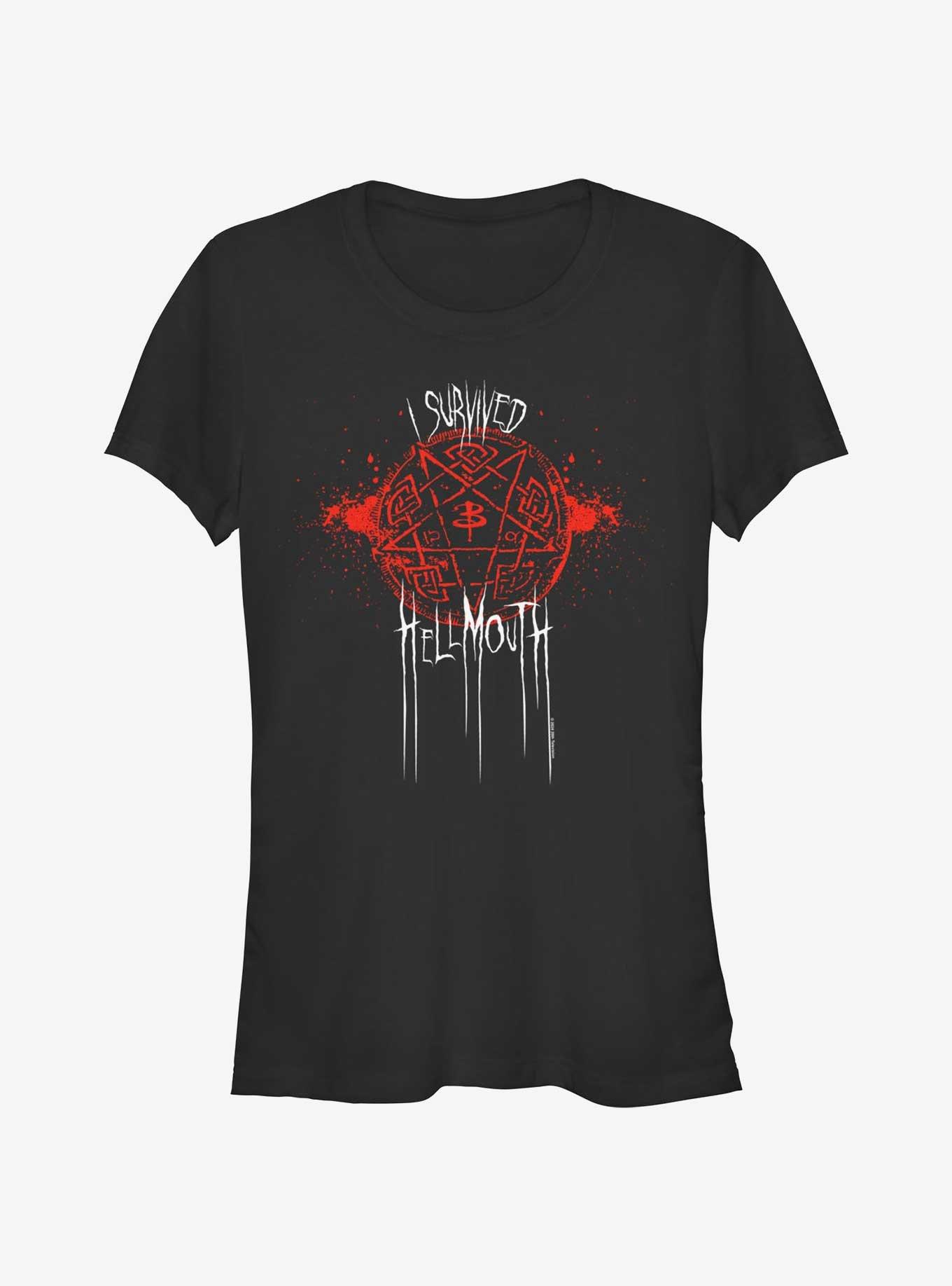 Buffy The Vampire Slayer I Survived Hell Mouth Girls T-Shirt, , hi-res