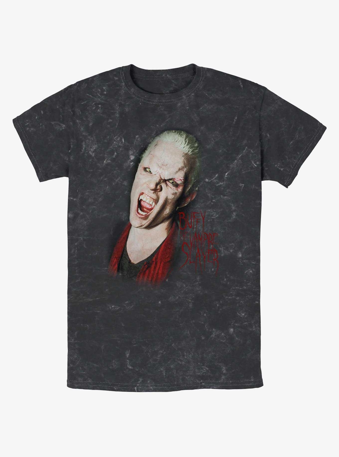 Buffy The Vampire Slayer Spike Vampire Mineral Wash T-Shirt