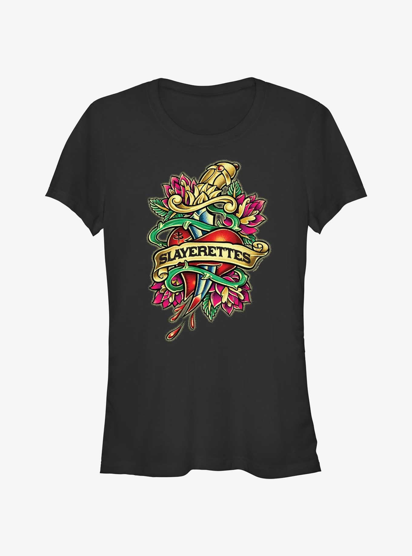 Buffy The Vampire Slayer Slayerettes Girls T-Shirt, BLACK, hi-res