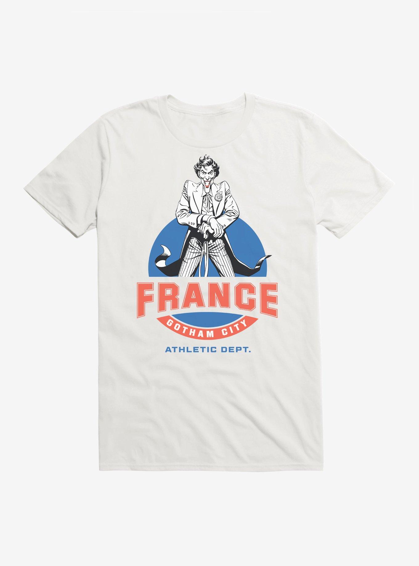 DC Comics Joker France Athletic Dept. T-Shirt