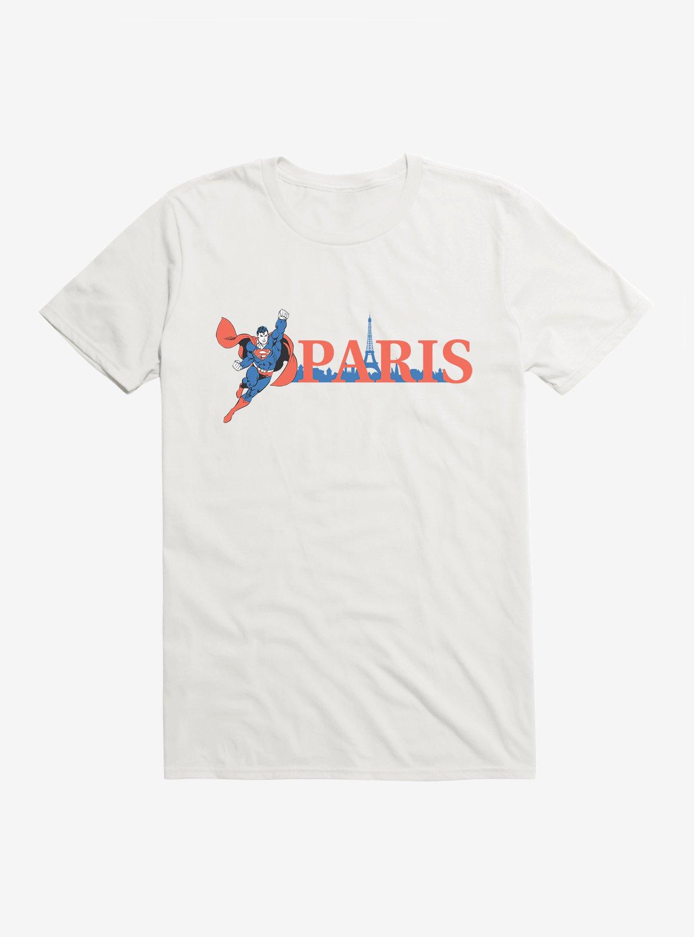 DC Comics Superman Paris T-Shirt, WHITE, hi-res