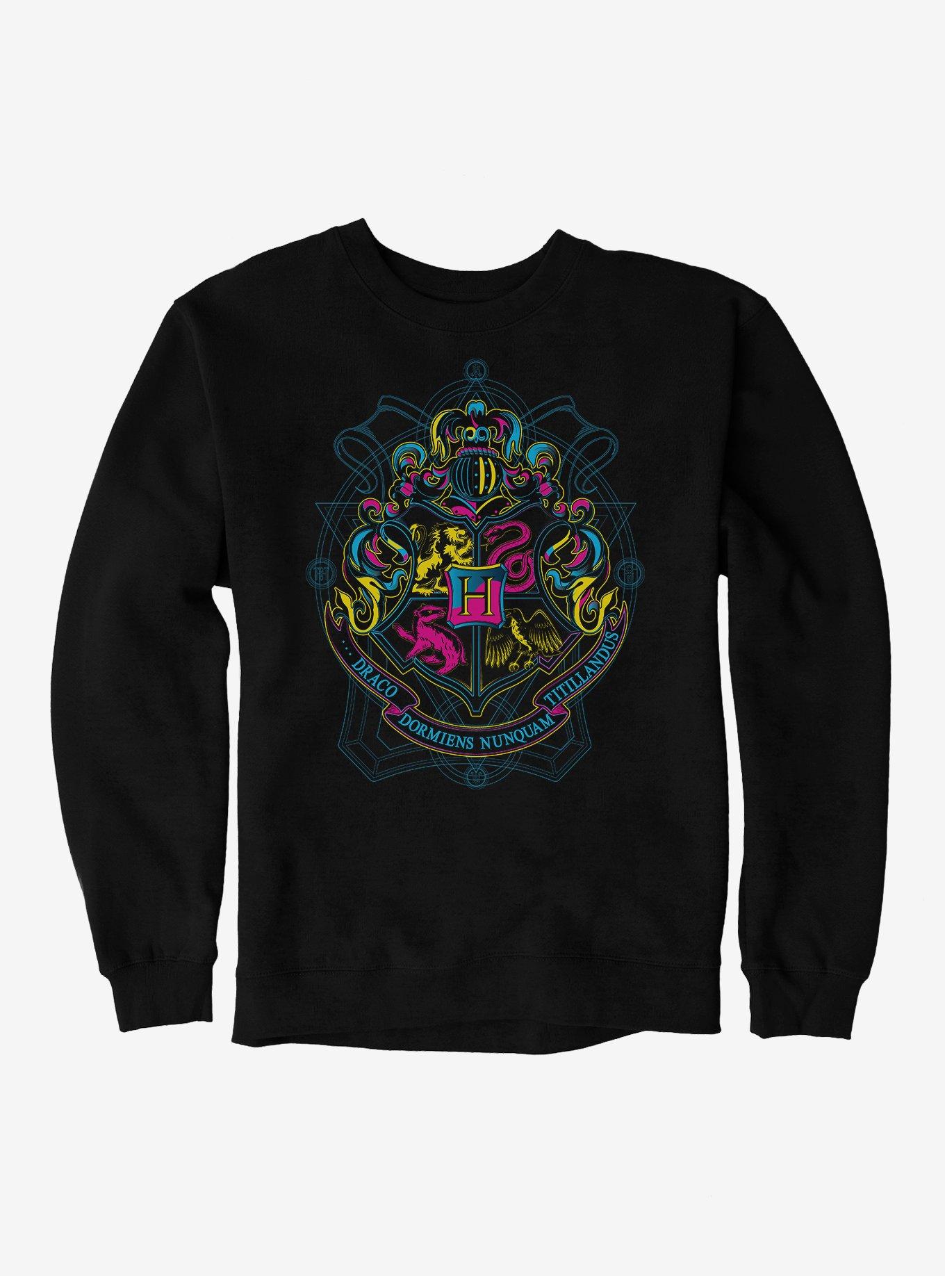 Harry Potter Bright Hogwarts Logo Sweatshirt, , hi-res