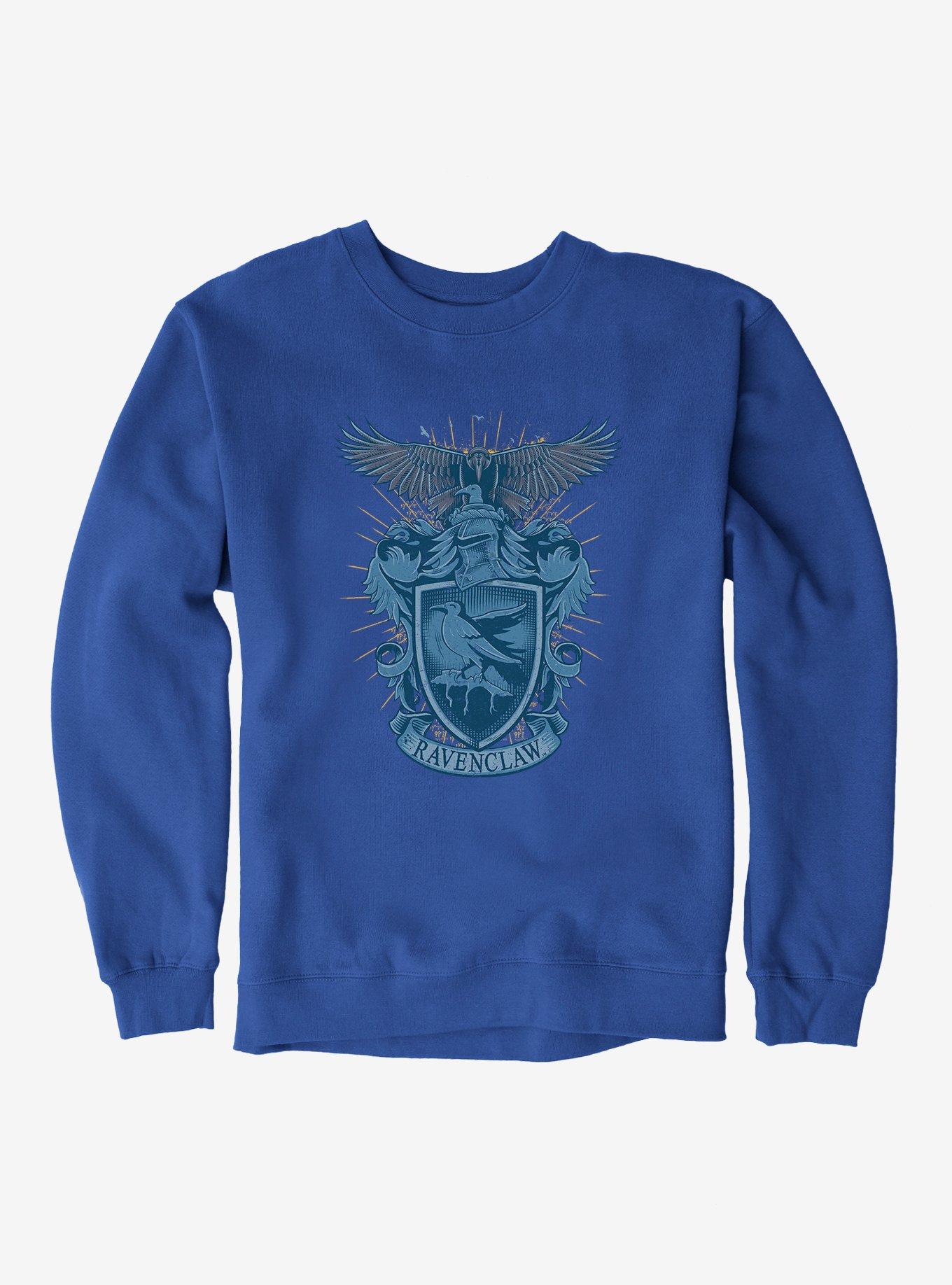 Harry Potter Ravenclaw Logo Sweatshirt, ROYAL, hi-res