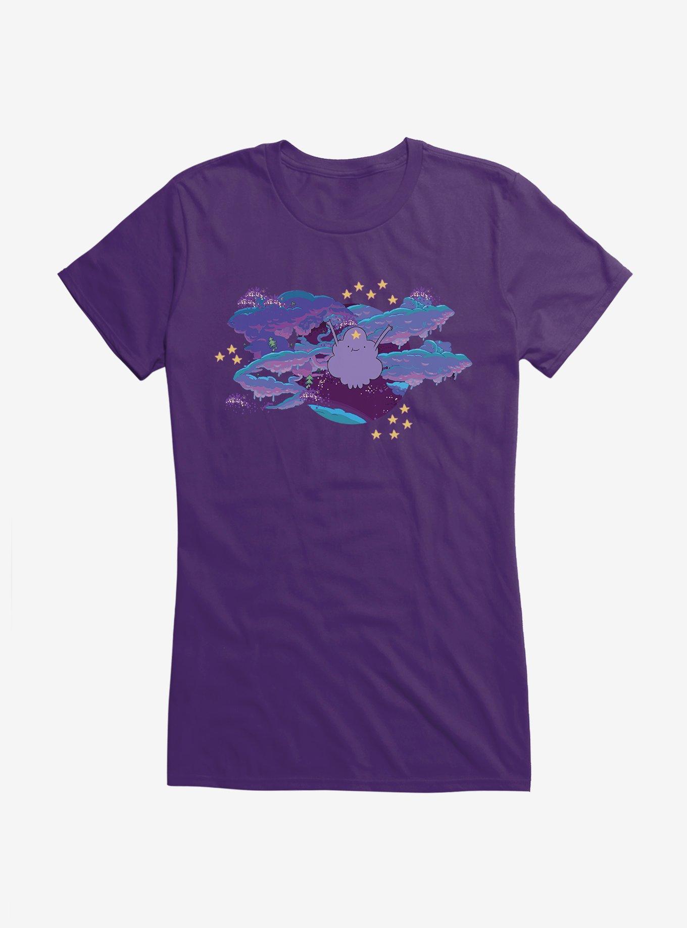 Adventure Time Starry Night Lumpy Space Princess Girls T-Shirt, , hi-res