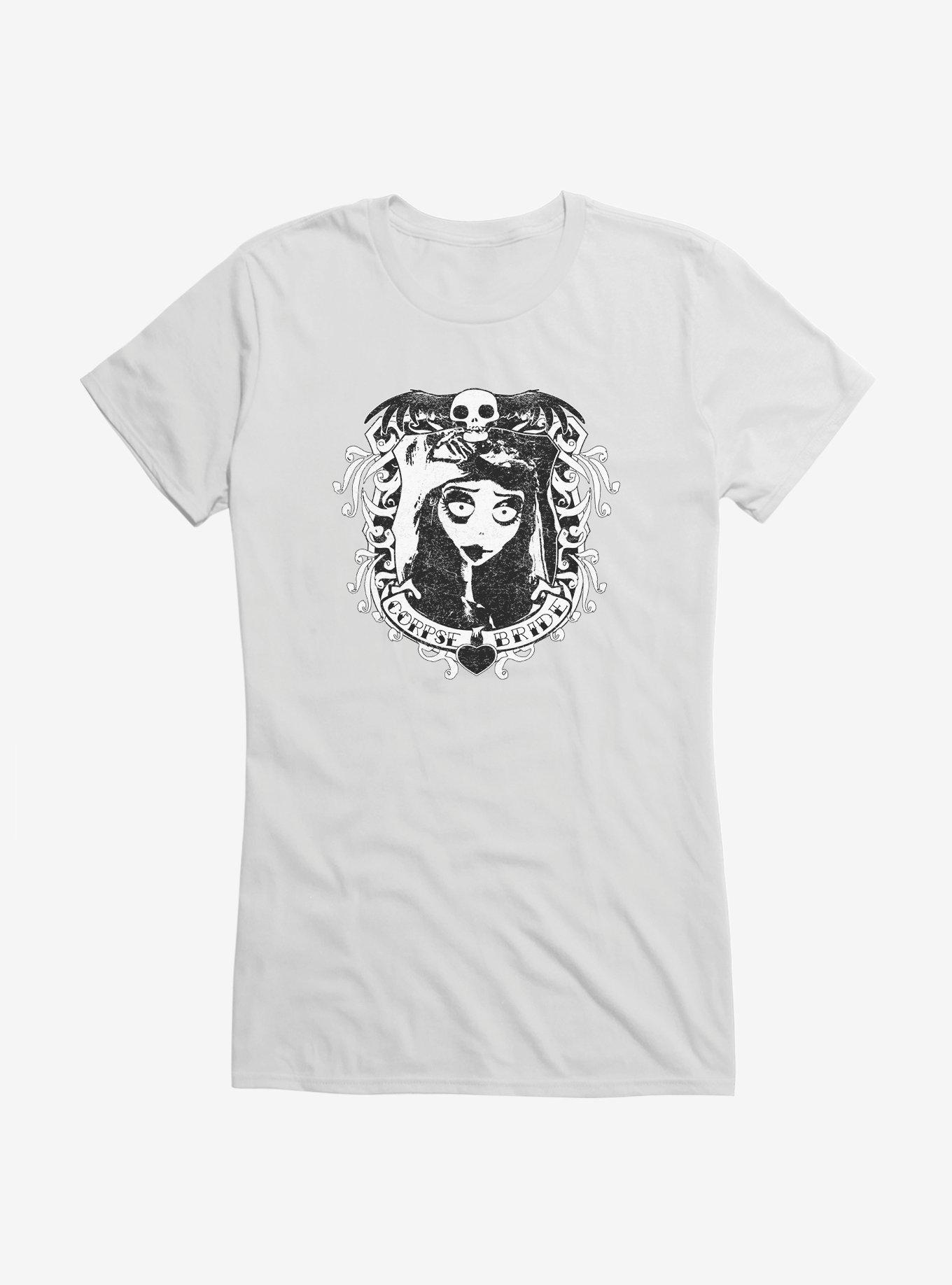 Corpse Bride Emily Bride Portrait Girls T-Shirt, , hi-res