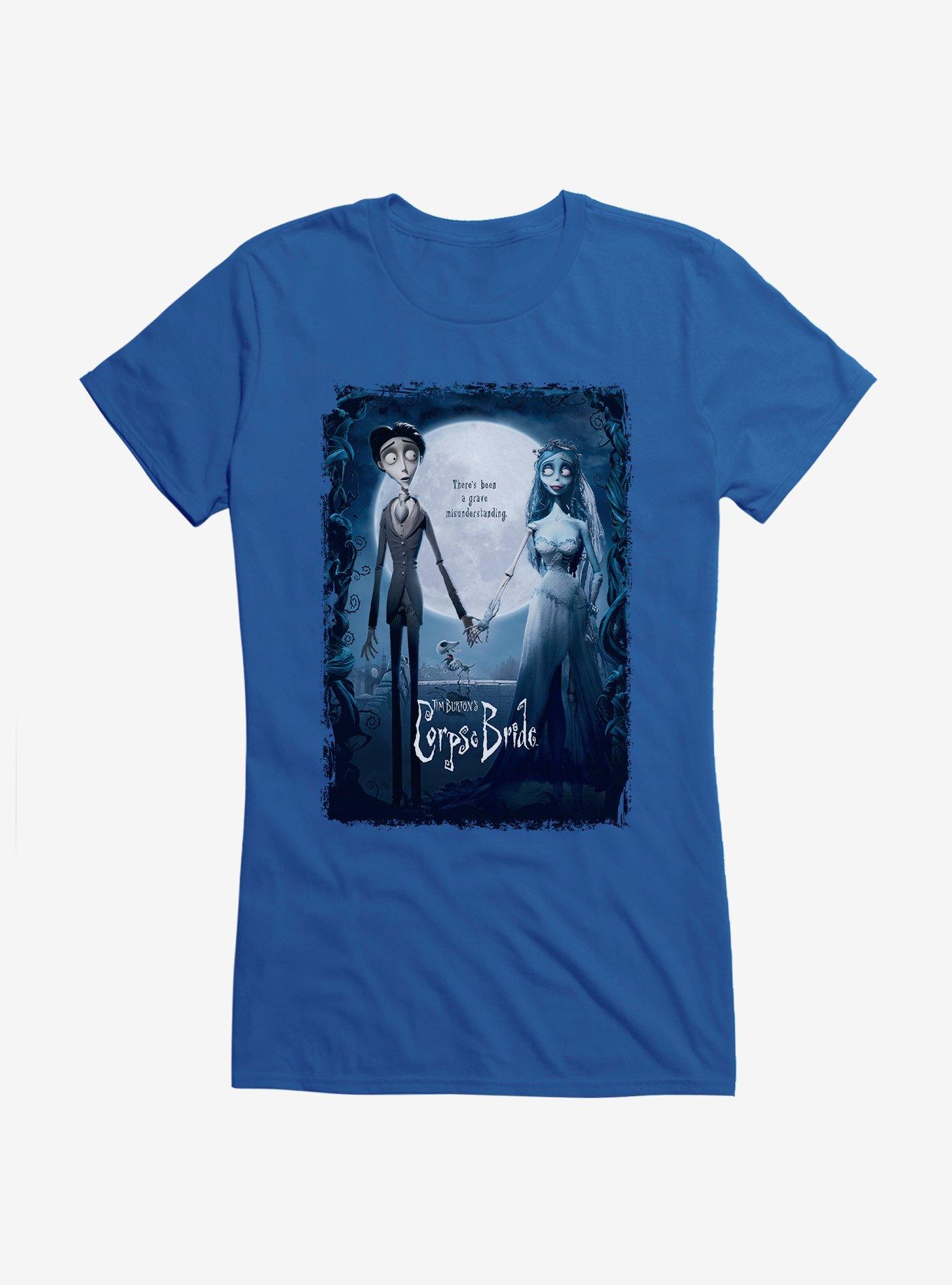 Corpse Bride Poster Girls T-Shirt, ROYAL, hi-res