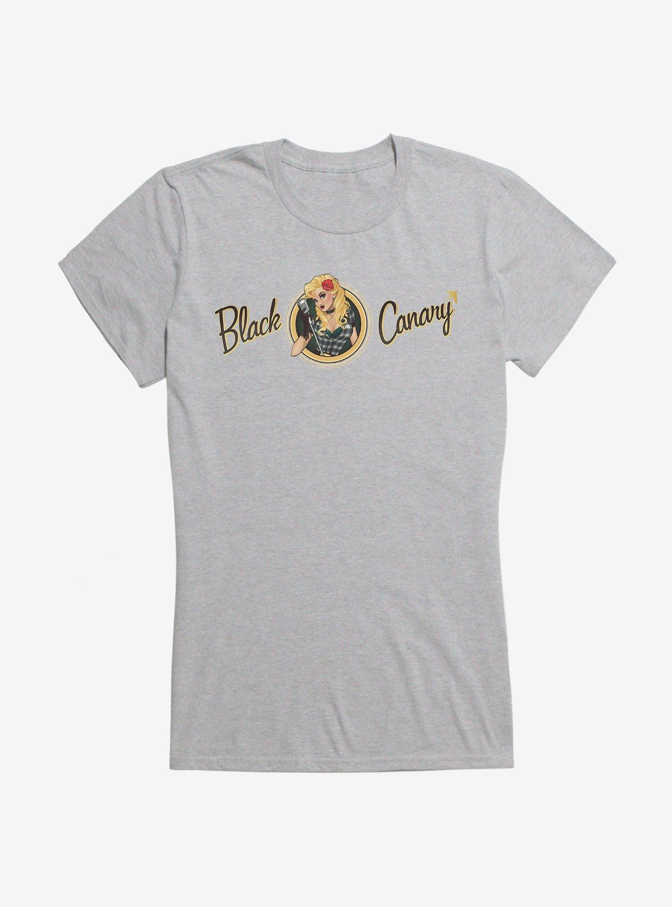 DC Comics Bombshells Black Canary Script Girls T-Shirt