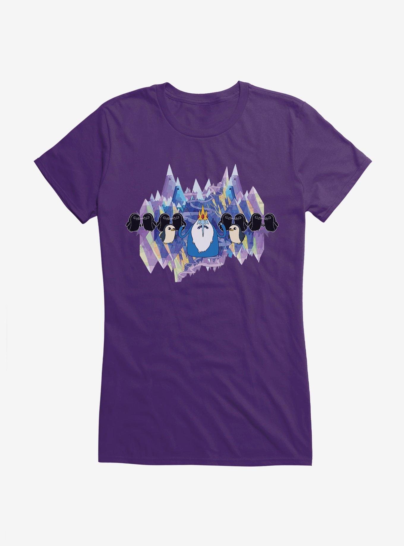 Adventure Time Ice King Penguins Girls T-Shirt