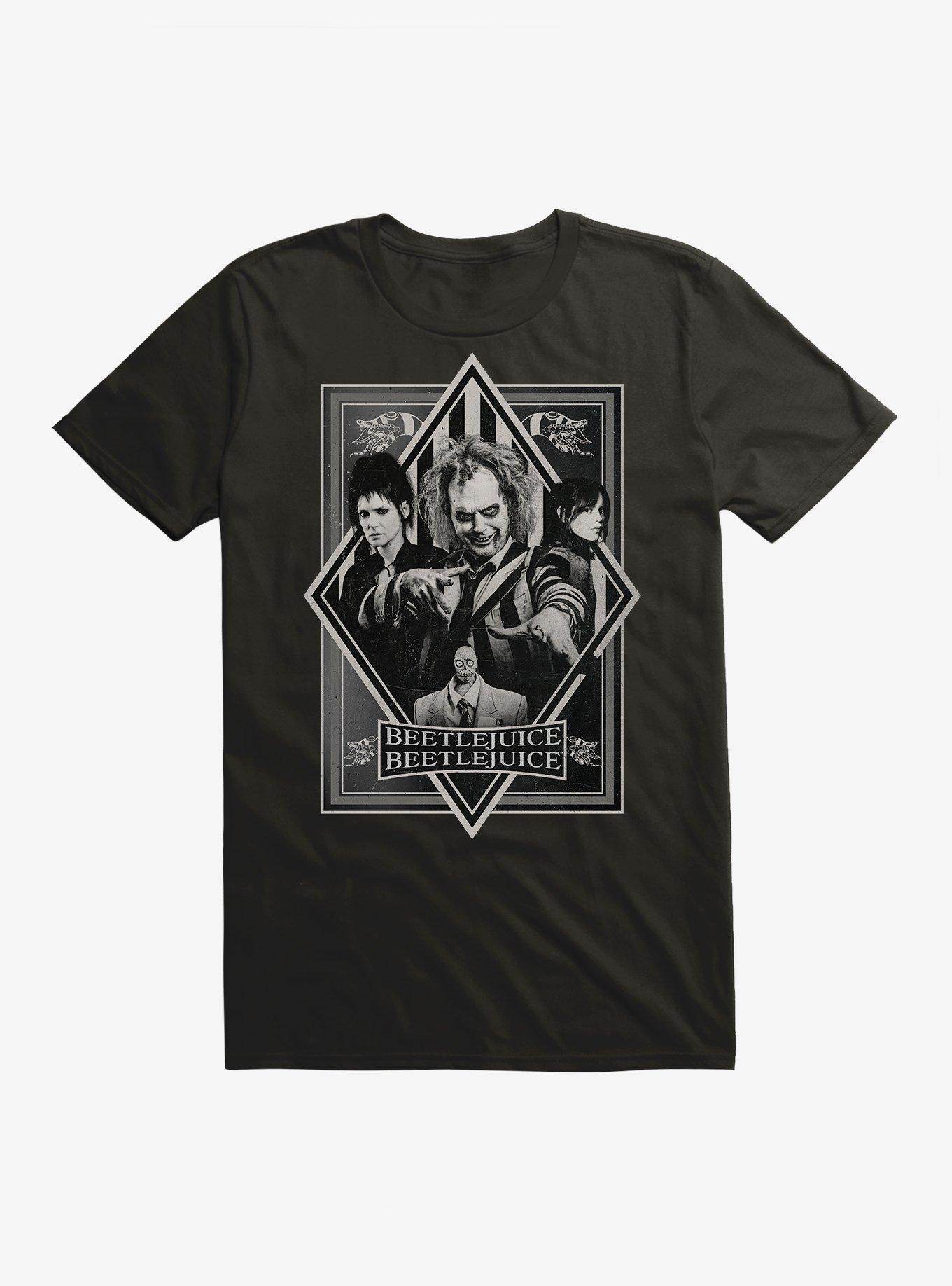 Beetlejuice Art Deco Poster T-Shirt