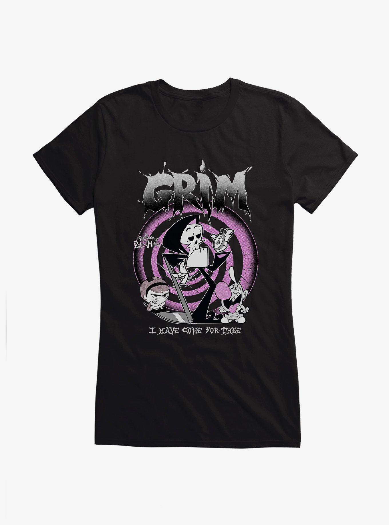 Grim Adventures Of Billy And Mandy Come For Thee Girls T-Shirt, , hi-res