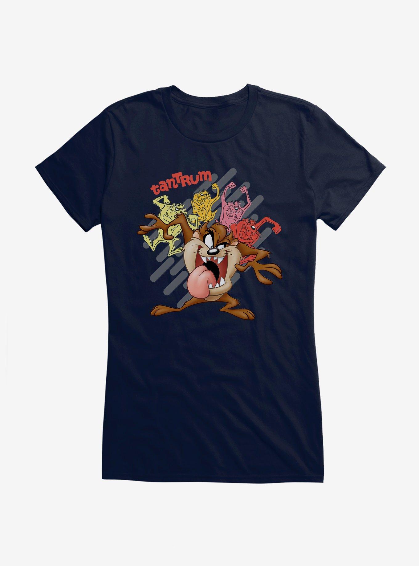 Looney Tunes Tasmanian Devil Tantrum Girls T-Shirt, , hi-res